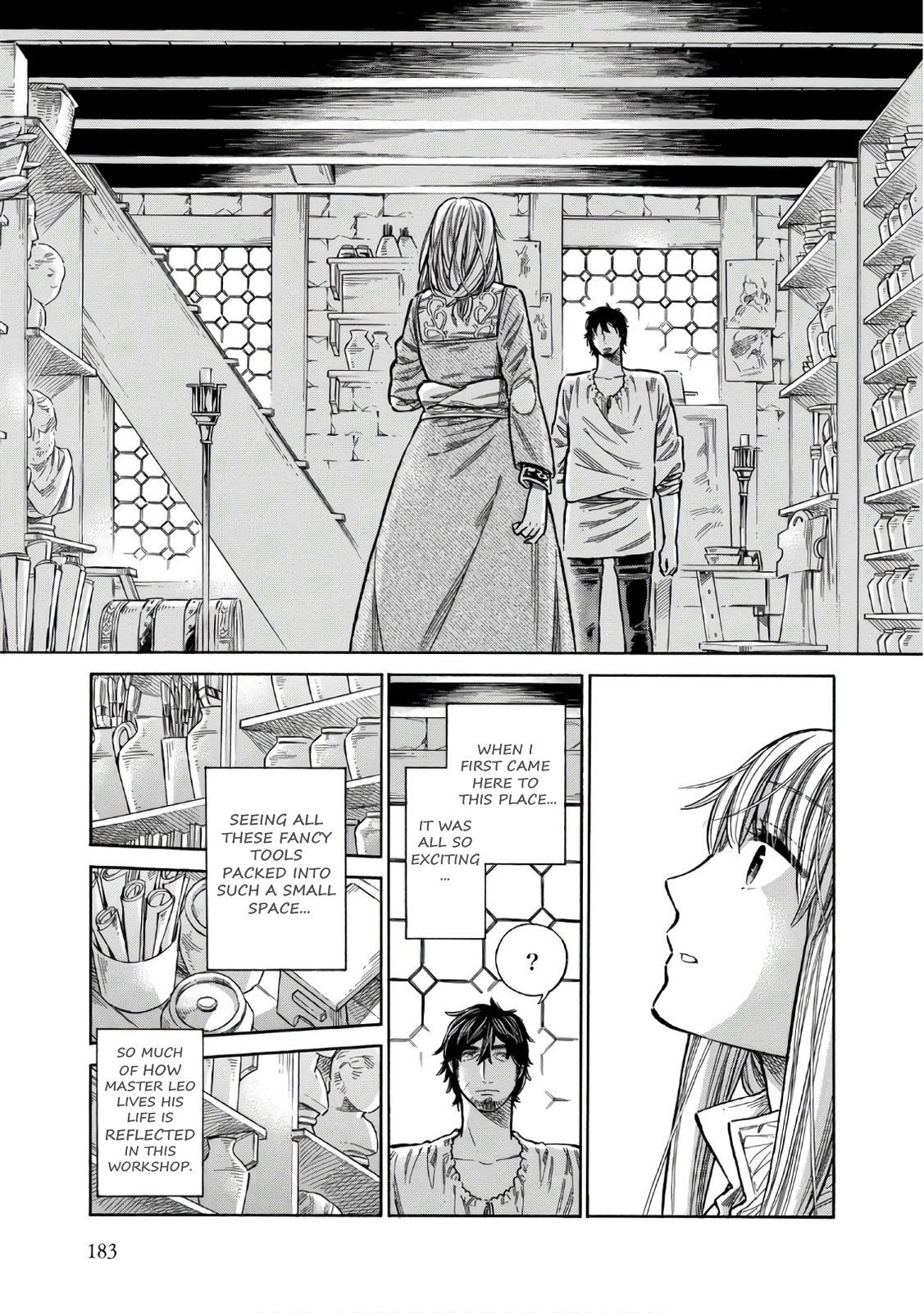 Arte Chapter 40 page 38 - Chapter 40: The Little Workshop, Part 3