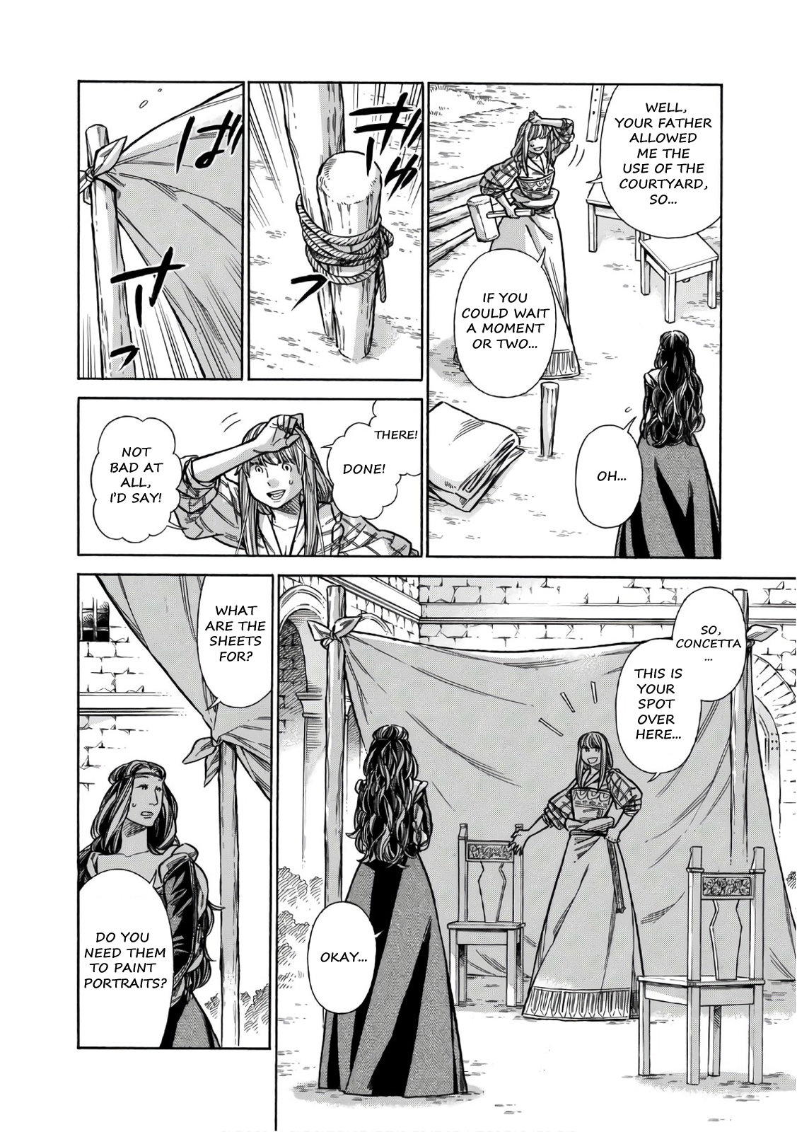 Arte Chapter 40 page 7 - Chapter 40: The Little Workshop, Part 3