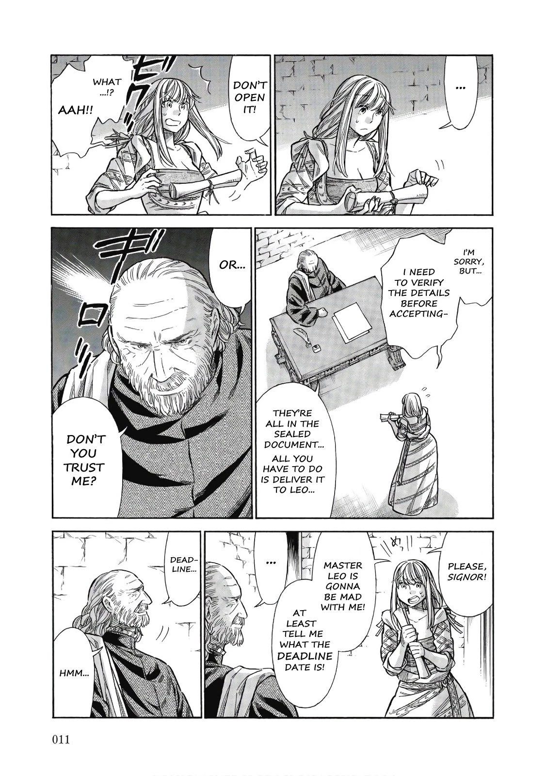 Arte Chapter 41 page 10 - Chapter 41: The Rich Man And Lazarus