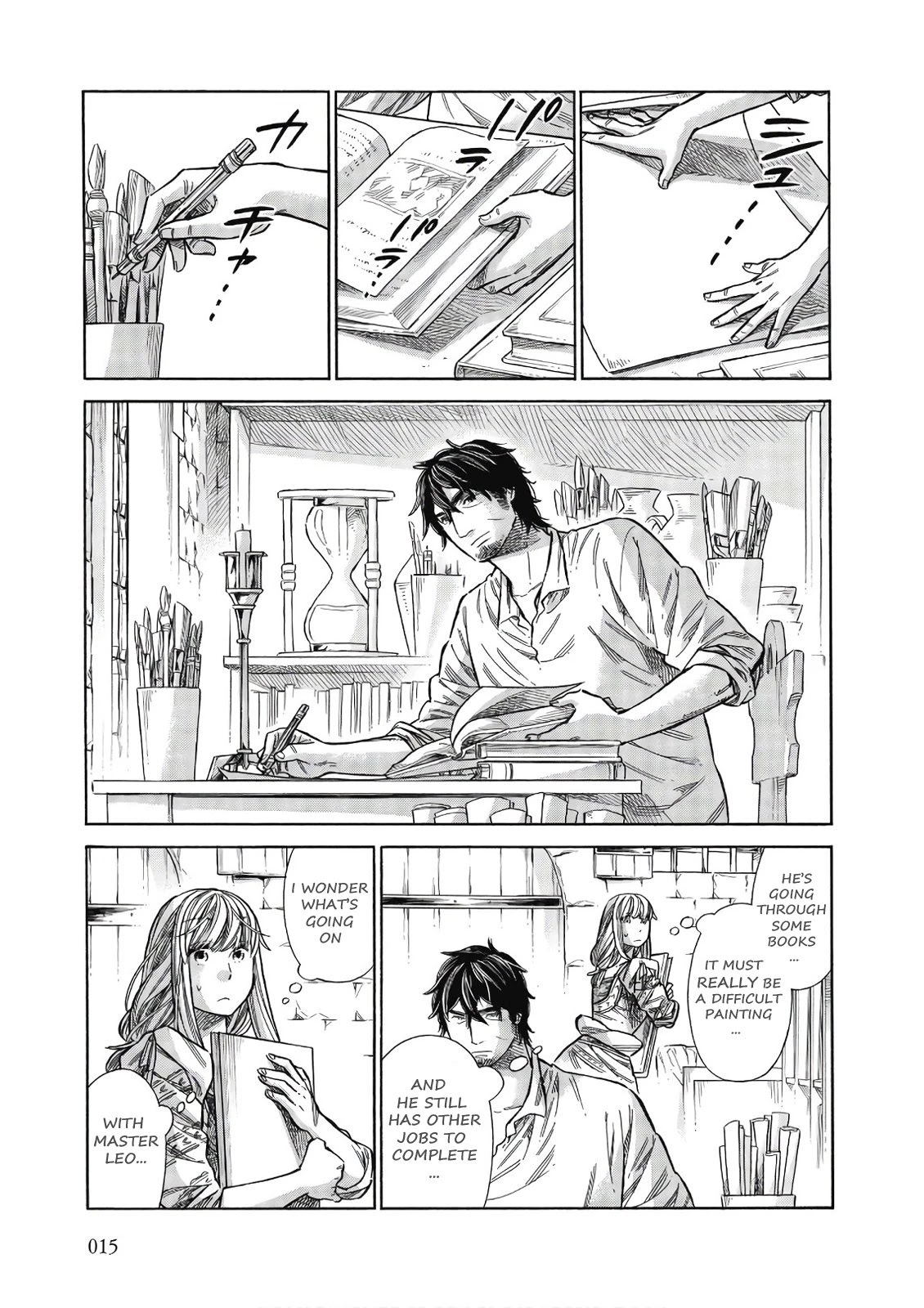 Arte Chapter 41 page 14 - Chapter 41: The Rich Man And Lazarus