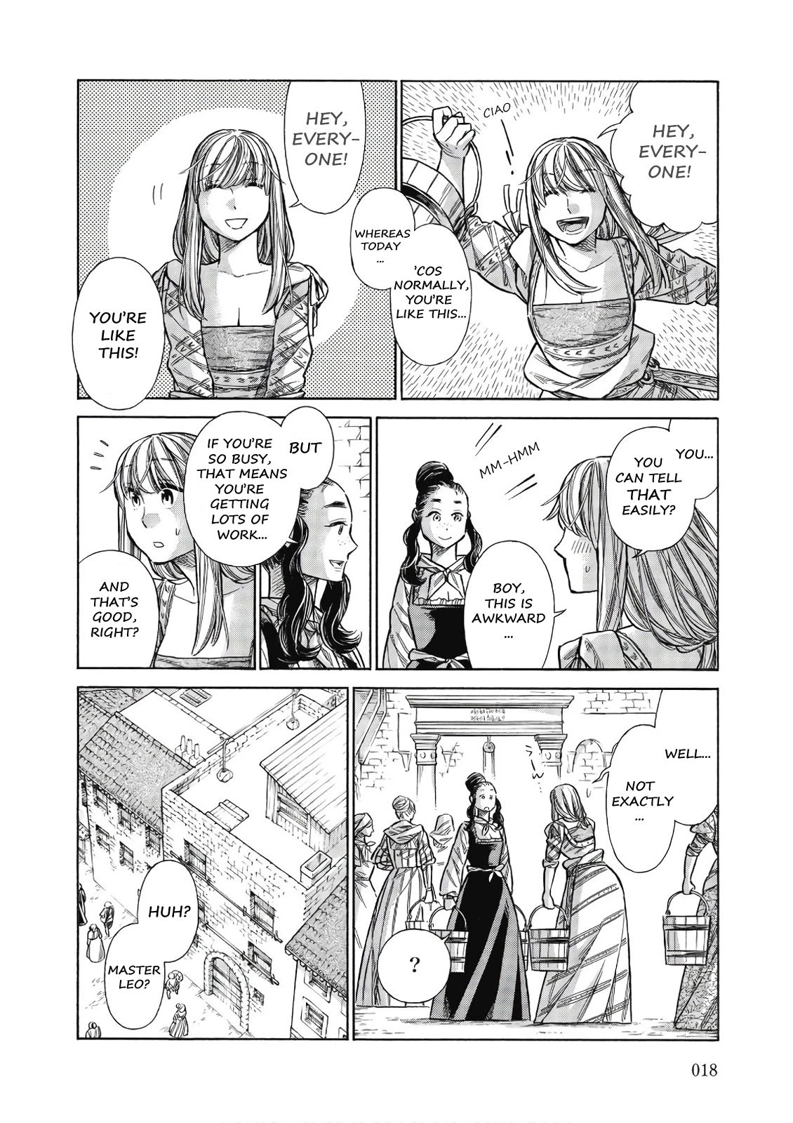 Arte Chapter 41 page 17 - Chapter 41: The Rich Man And Lazarus