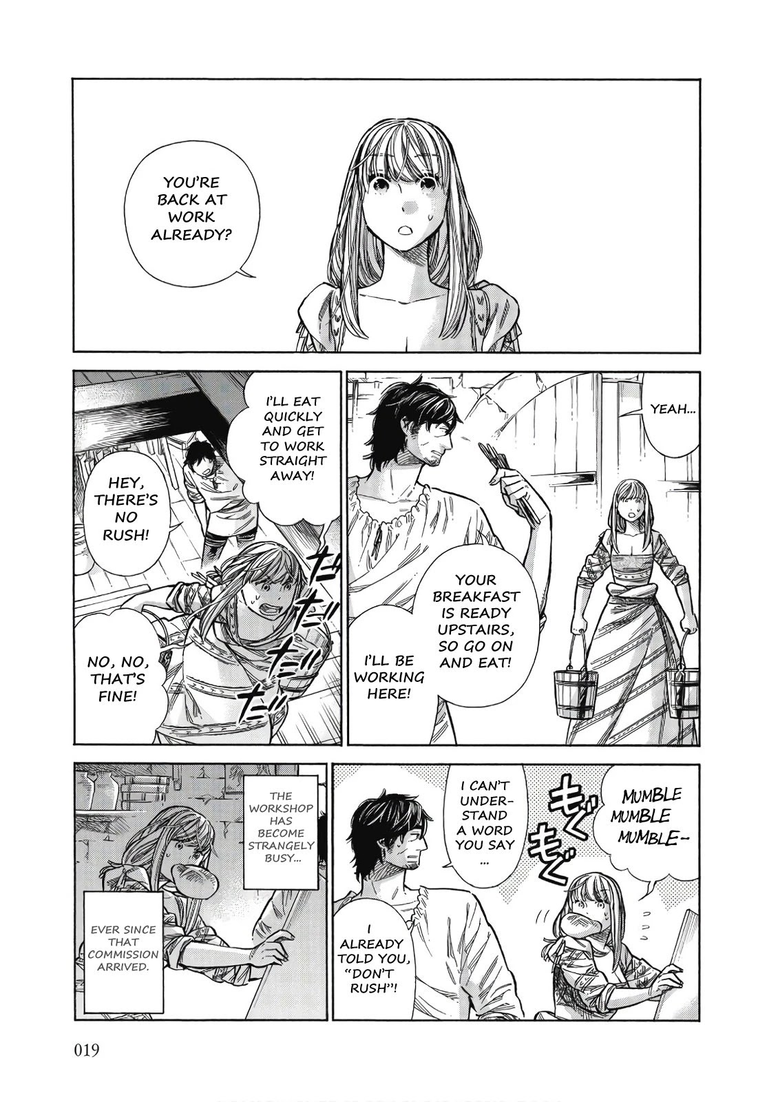 Arte Chapter 41 page 18 - Chapter 41: The Rich Man And Lazarus