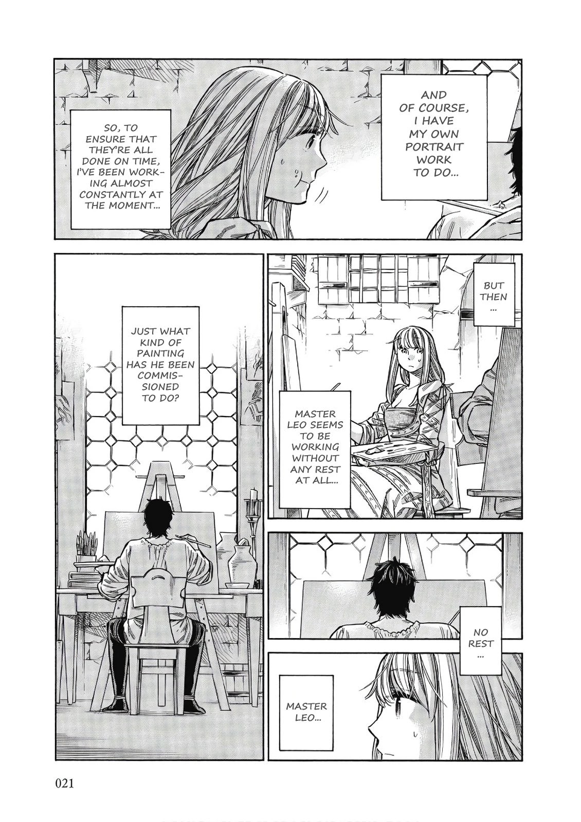 Arte Chapter 41 page 20 - Chapter 41: The Rich Man And Lazarus