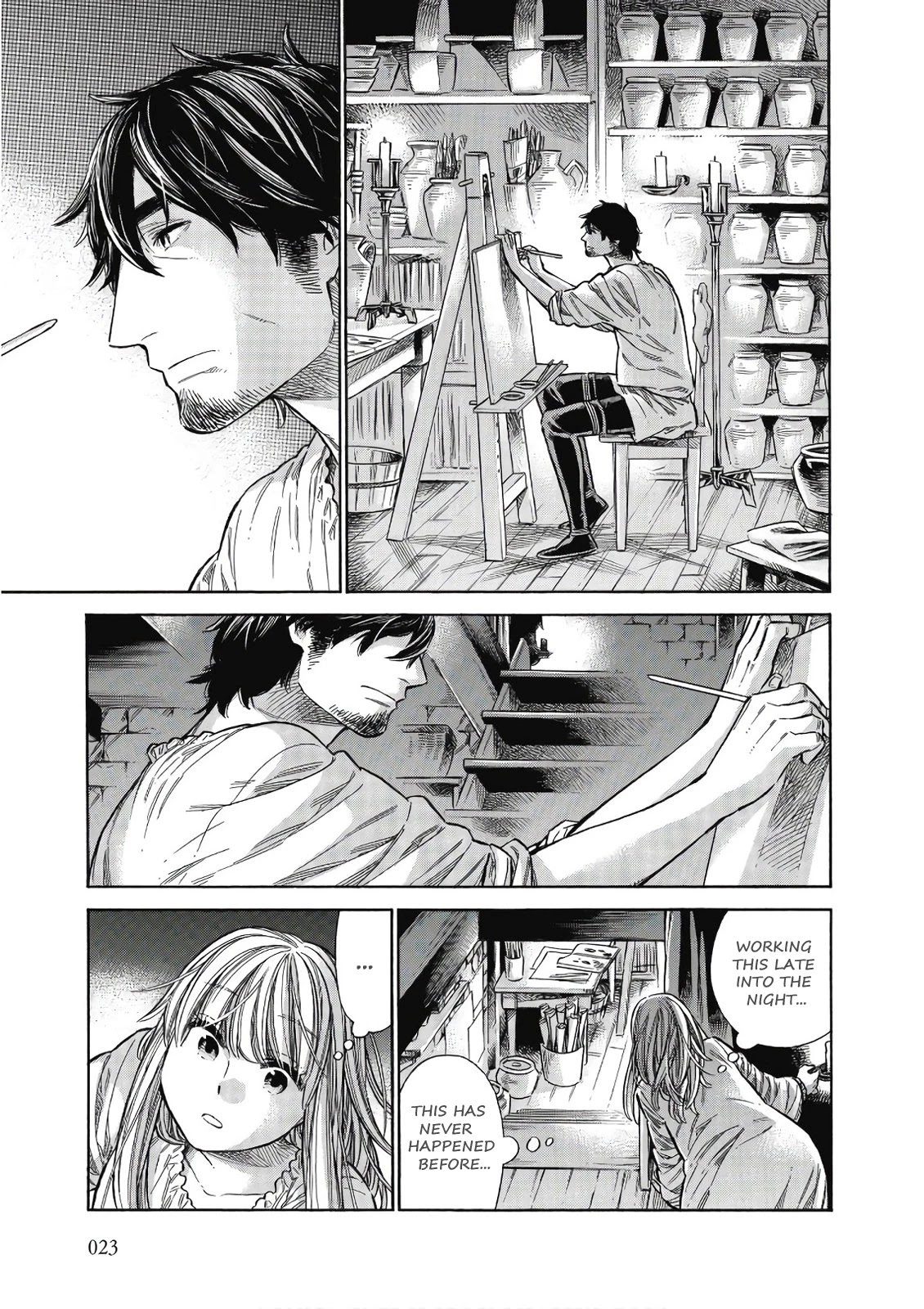 Arte Chapter 41 page 22 - Chapter 41: The Rich Man And Lazarus