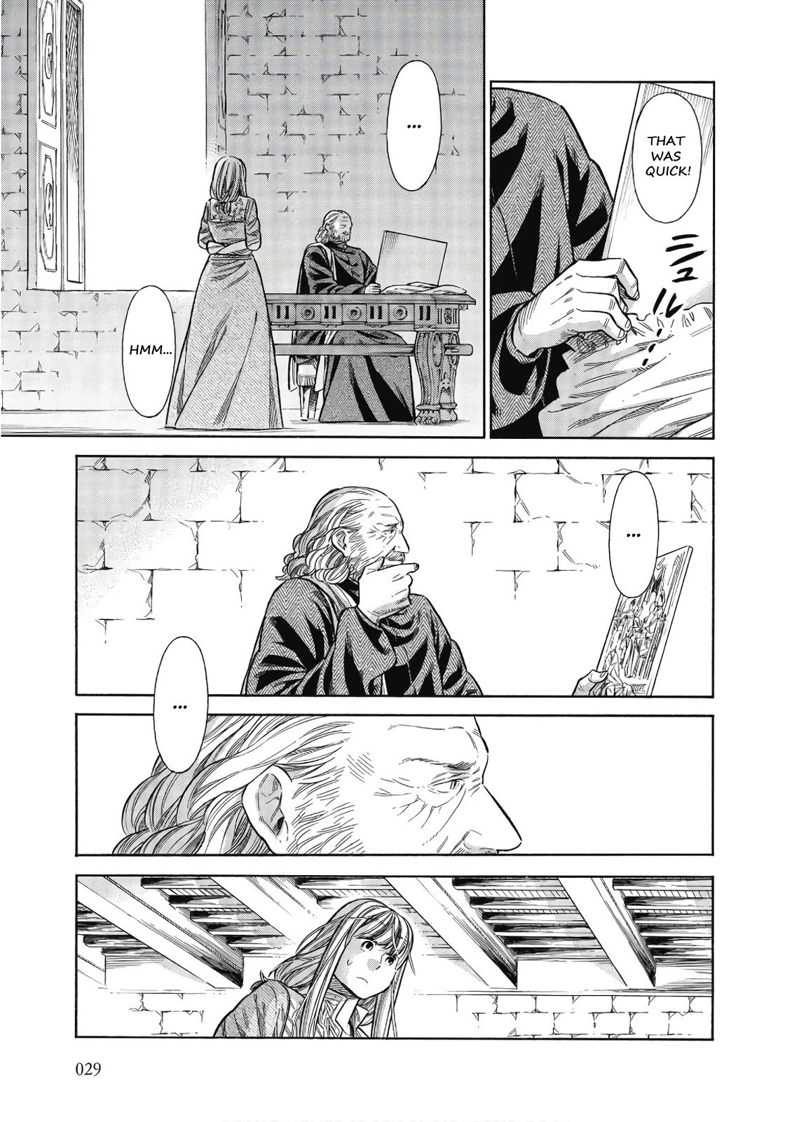 Arte Chapter 41 page 28 - Chapter 41: The Rich Man And Lazarus