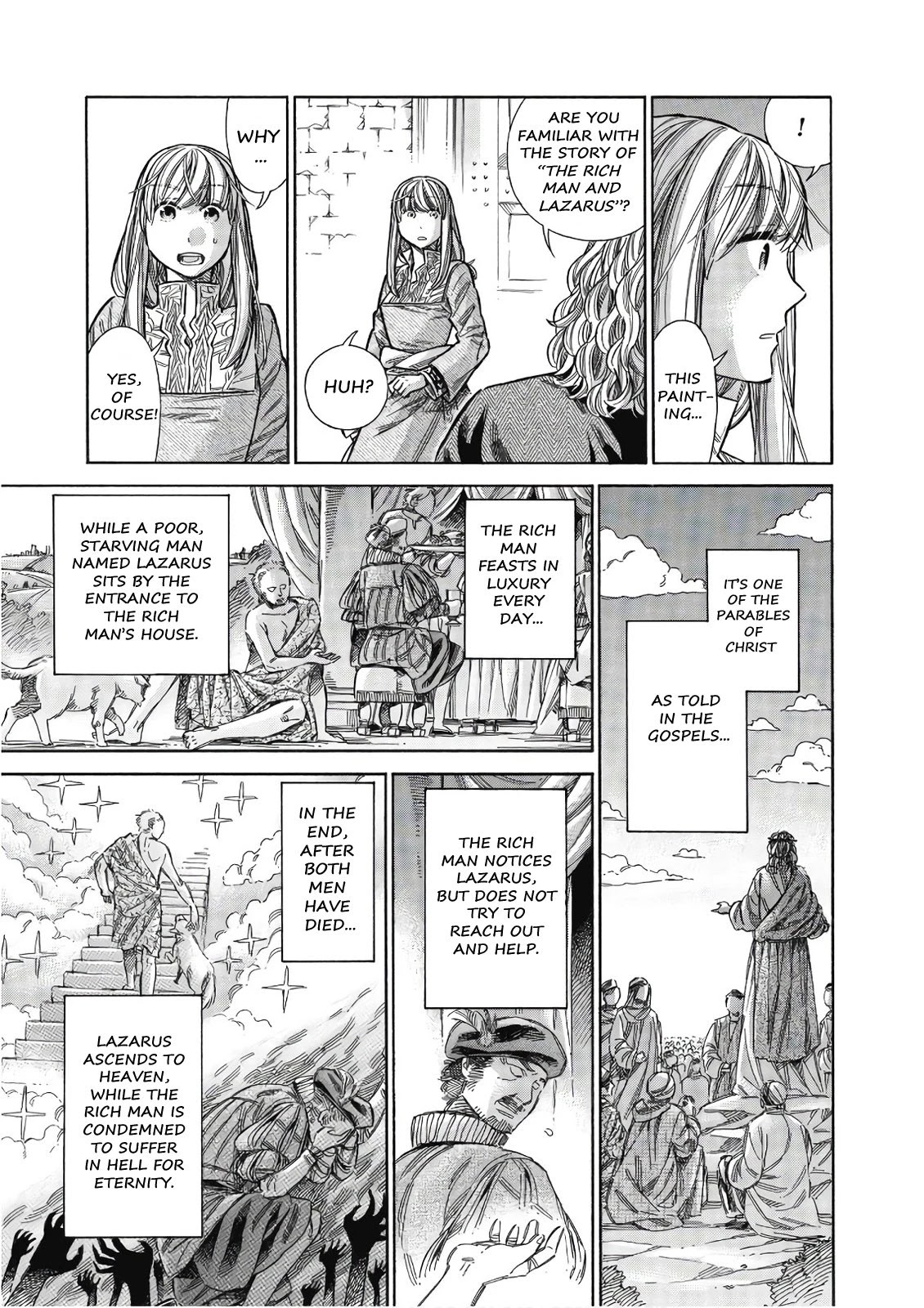 Arte Chapter 41 page 32 - Chapter 41: The Rich Man And Lazarus