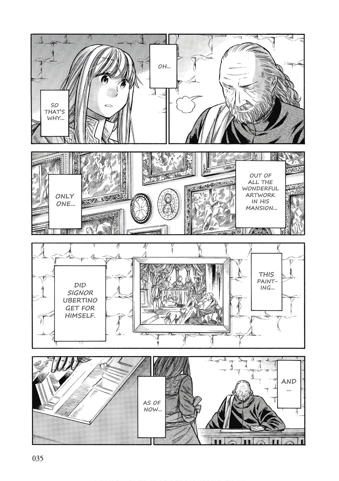 Arte Chapter 41 page 34 - Chapter 41: The Rich Man And Lazarus