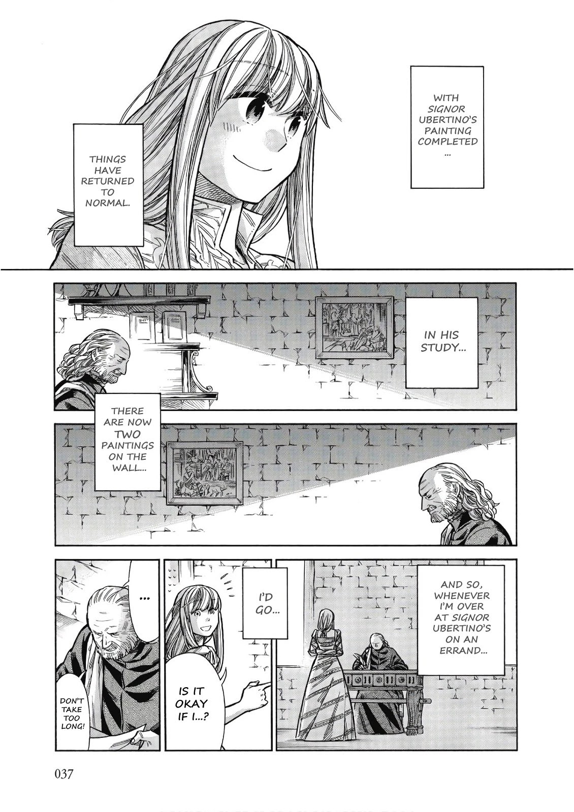 Arte Chapter 41 page 36 - Chapter 41: The Rich Man And Lazarus