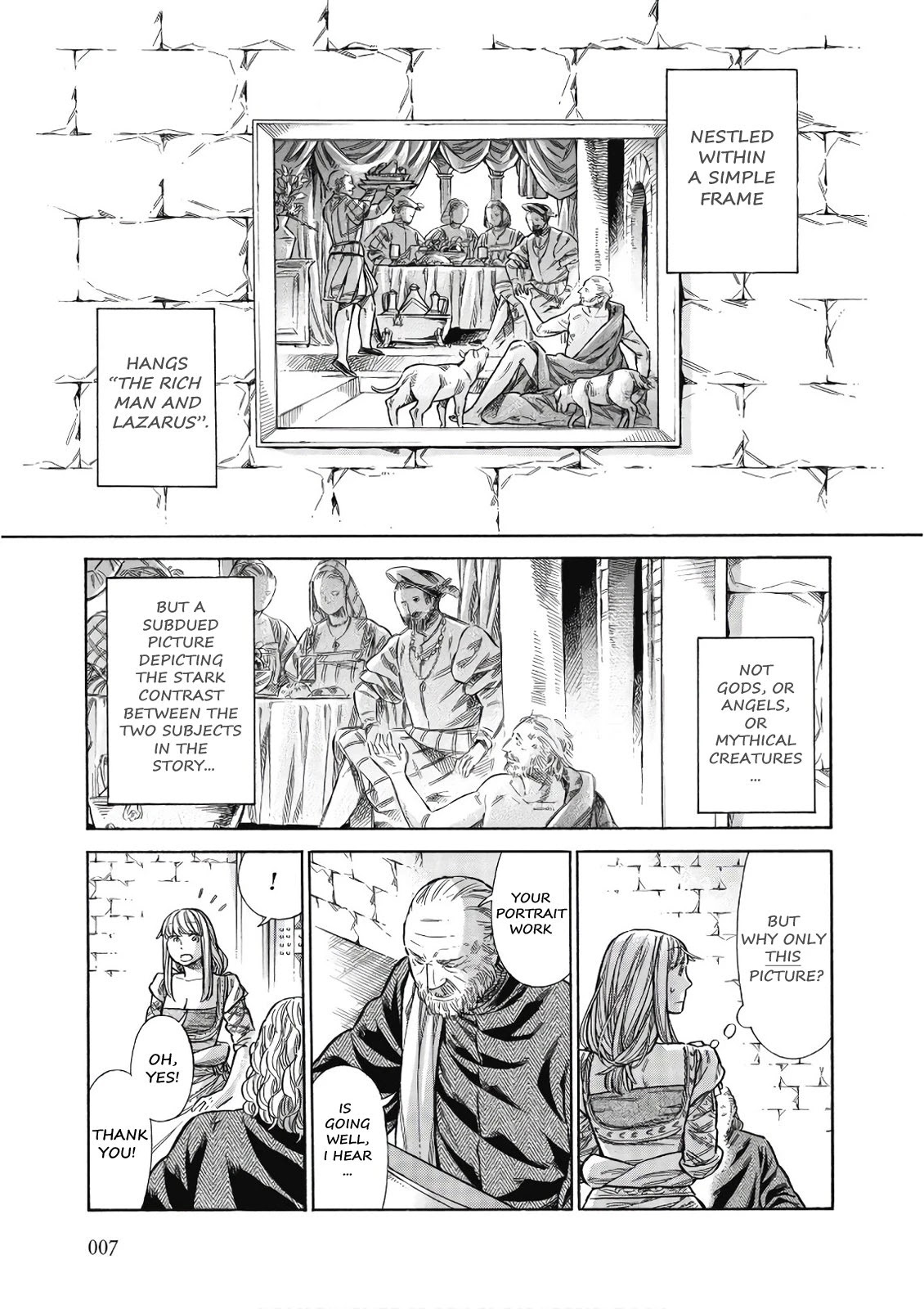 Arte Chapter 41 page 6 - Chapter 41: The Rich Man And Lazarus