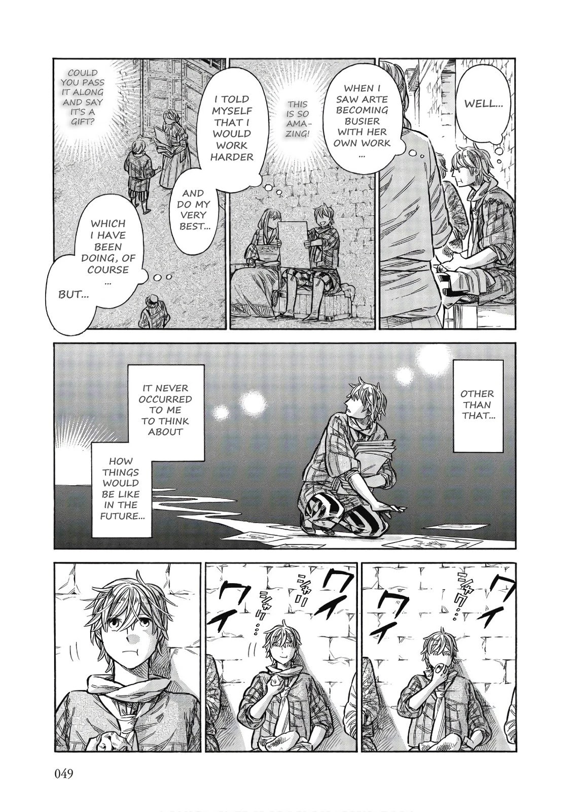 Arte Chapter 42 page 10 - Chapter 42: Dacia and Angelo, Part 1