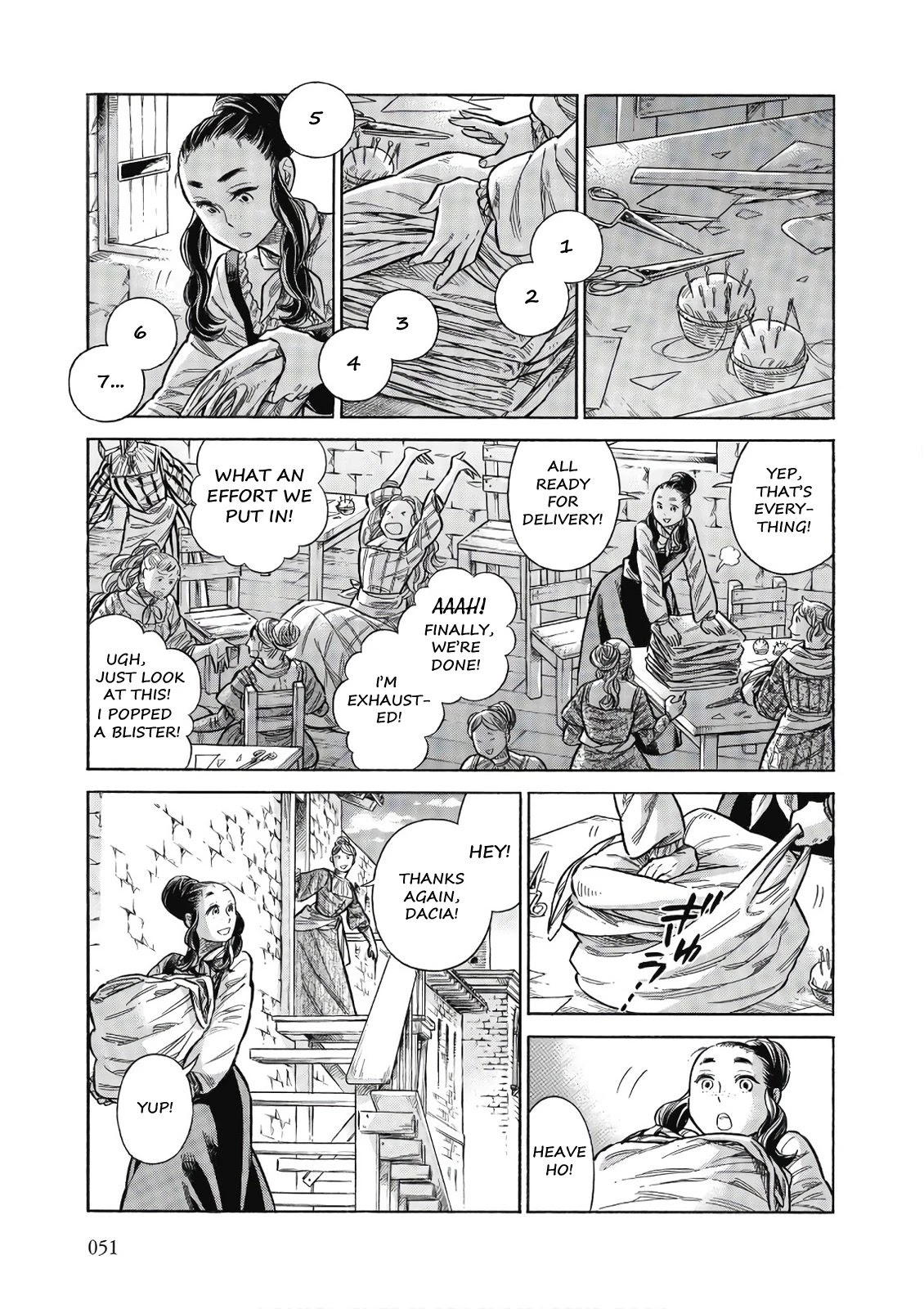 Arte Chapter 42 page 12 - Chapter 42: Dacia and Angelo, Part 1