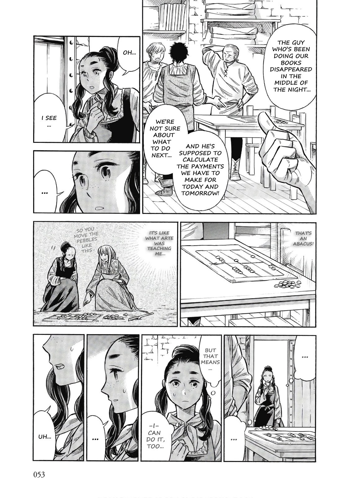 Arte Chapter 42 page 14 - Chapter 42: Dacia and Angelo, Part 1