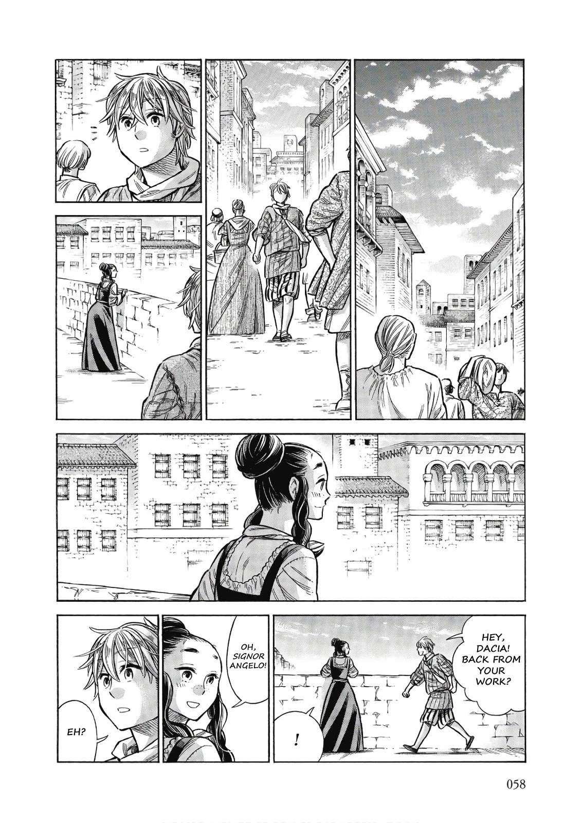 Arte Chapter 42 page 19 - Chapter 42: Dacia and Angelo, Part 1