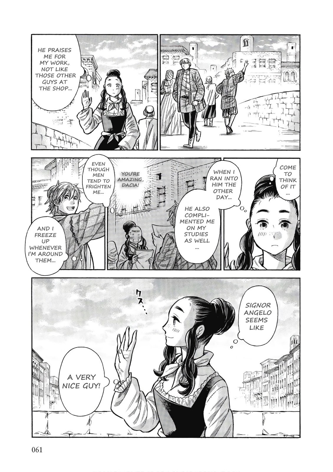 Arte Chapter 42 page 22 - Chapter 42: Dacia and Angelo, Part 1
