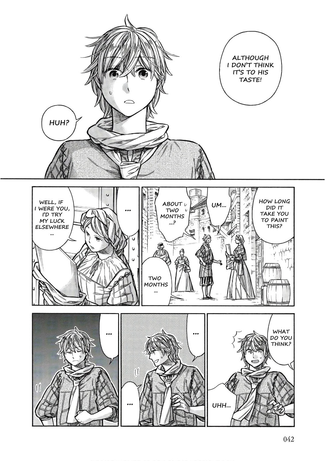 Arte Chapter 42 page 3 - Chapter 42: Dacia and Angelo, Part 1