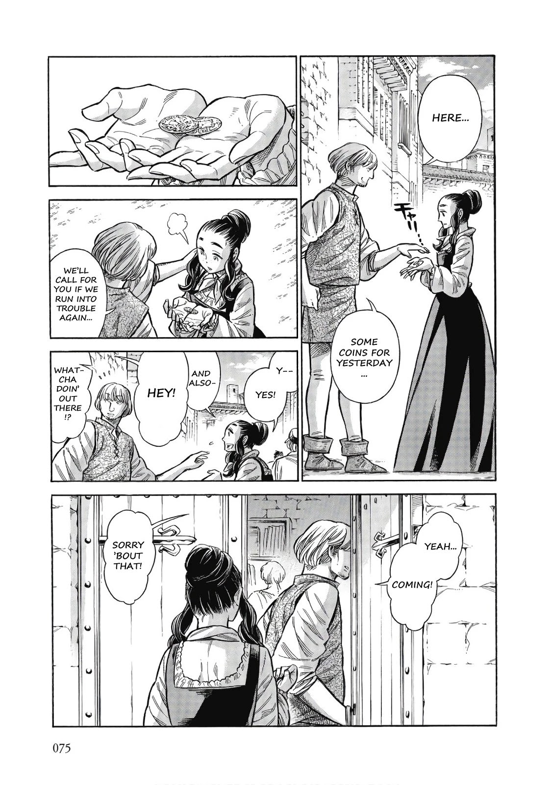 Arte Chapter 42 page 36 - Chapter 42: Dacia and Angelo, Part 1