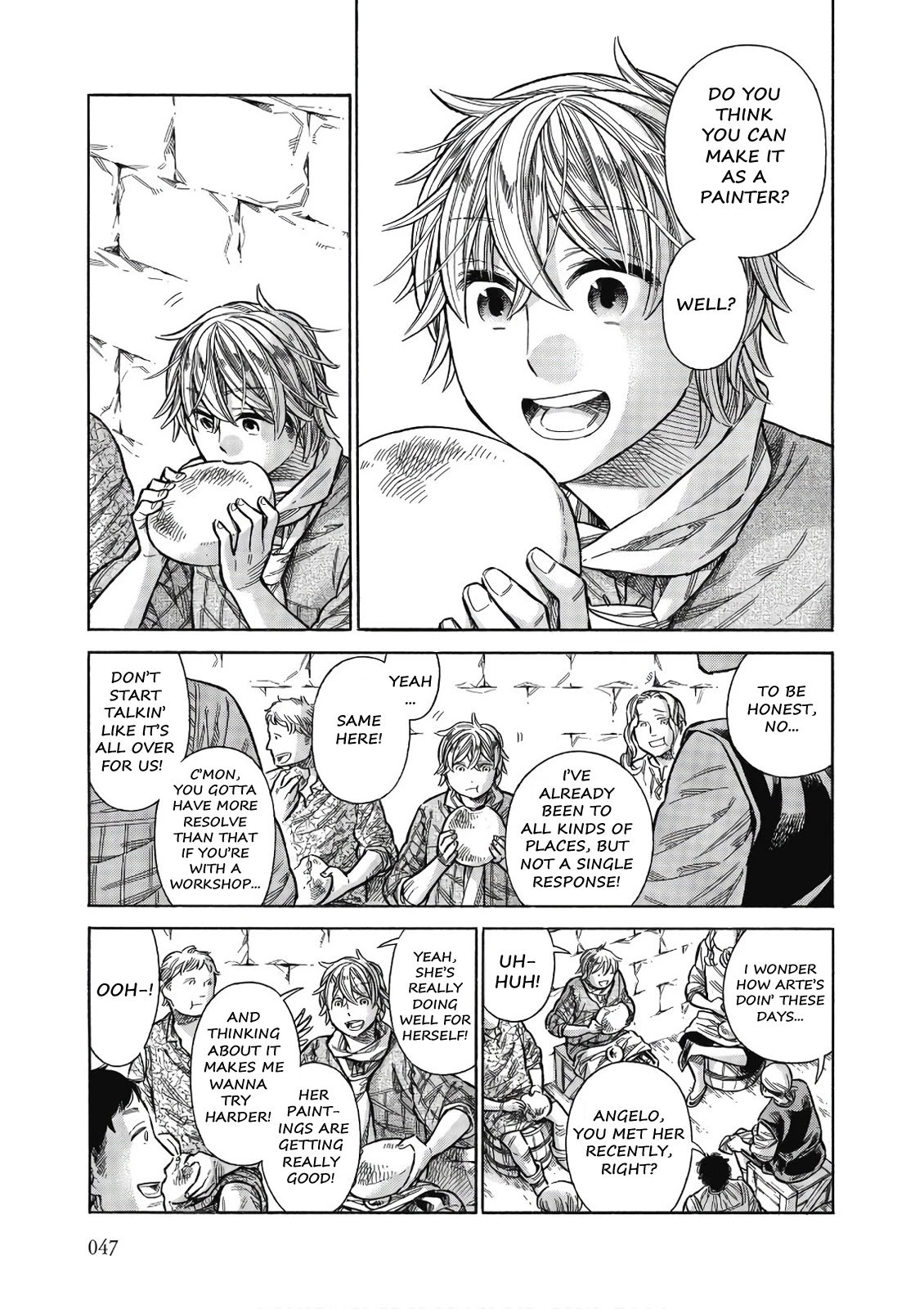 Arte Chapter 42 page 8 - Chapter 42: Dacia and Angelo, Part 1