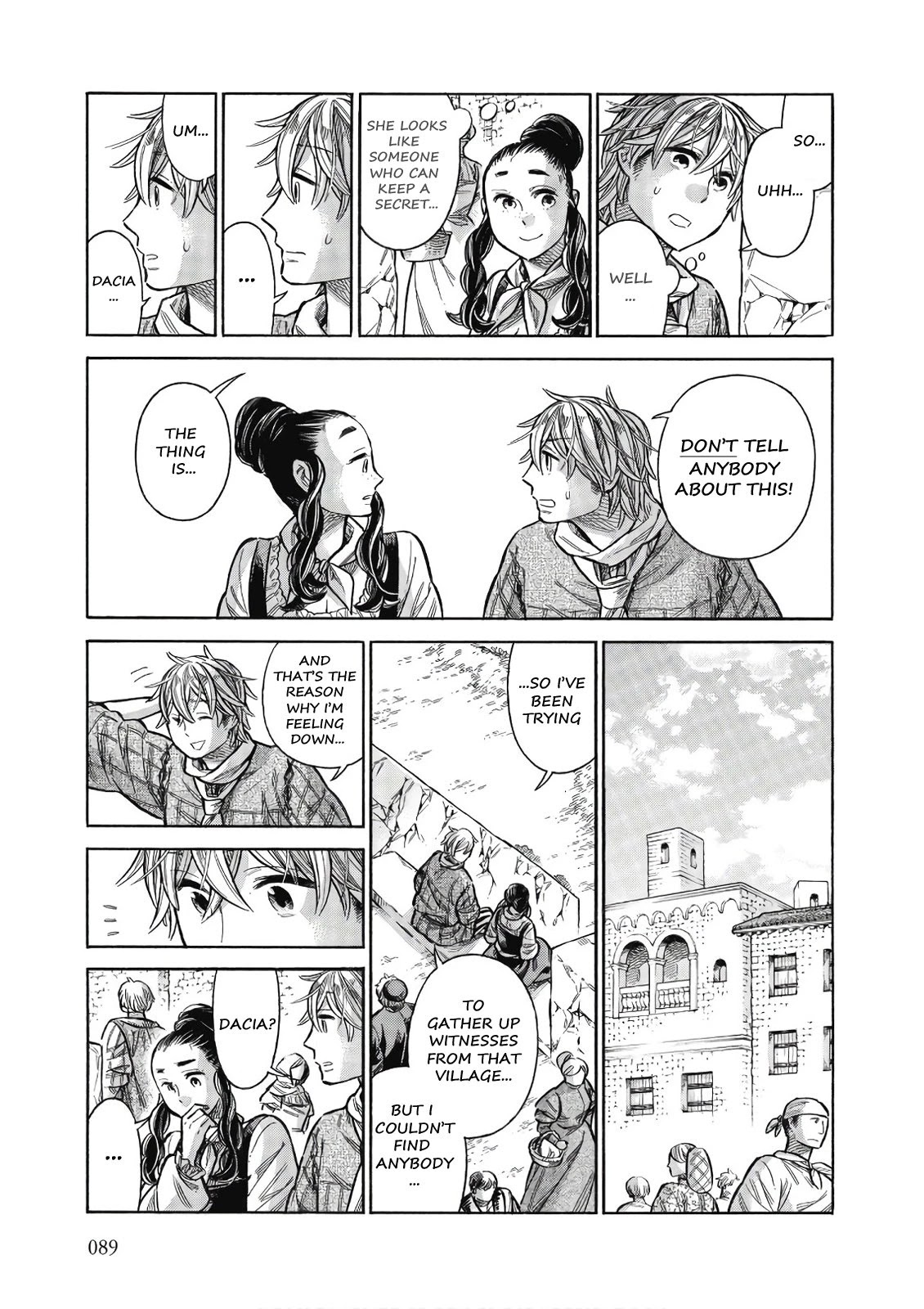 Arte Chapter 43 page 12 - Chapter 43: Dacia And Angelo, Part 2