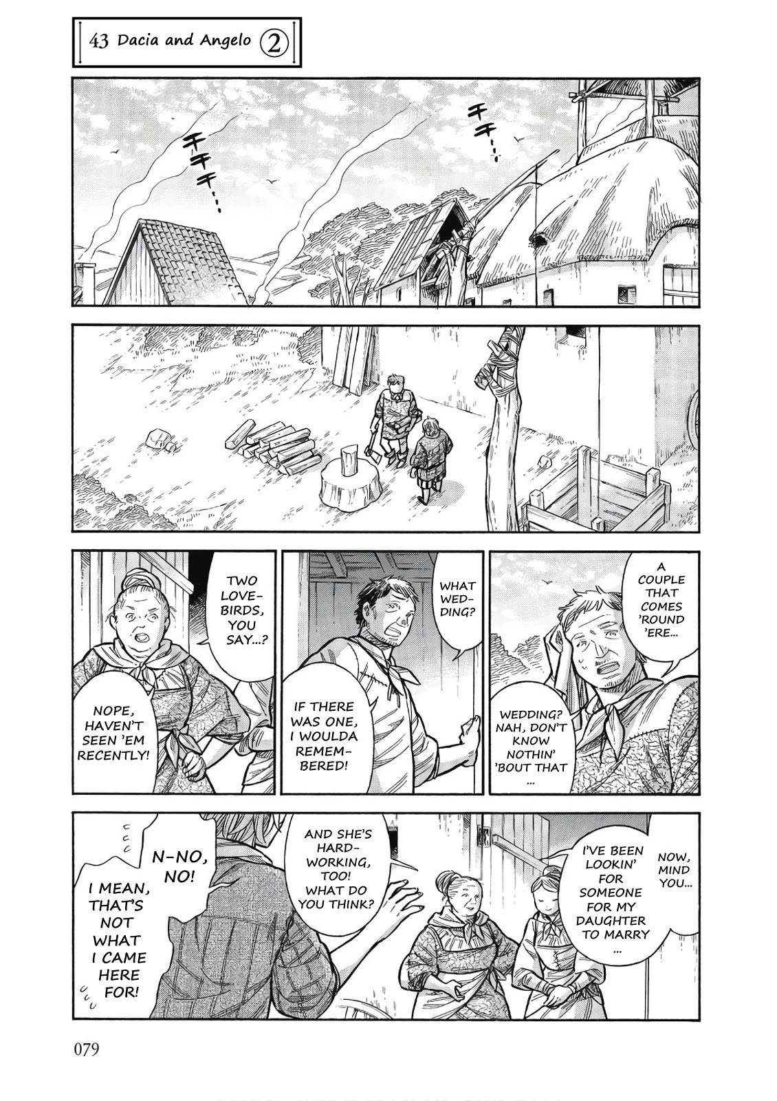 Arte Chapter 43 page 2 - Chapter 43: Dacia And Angelo, Part 2