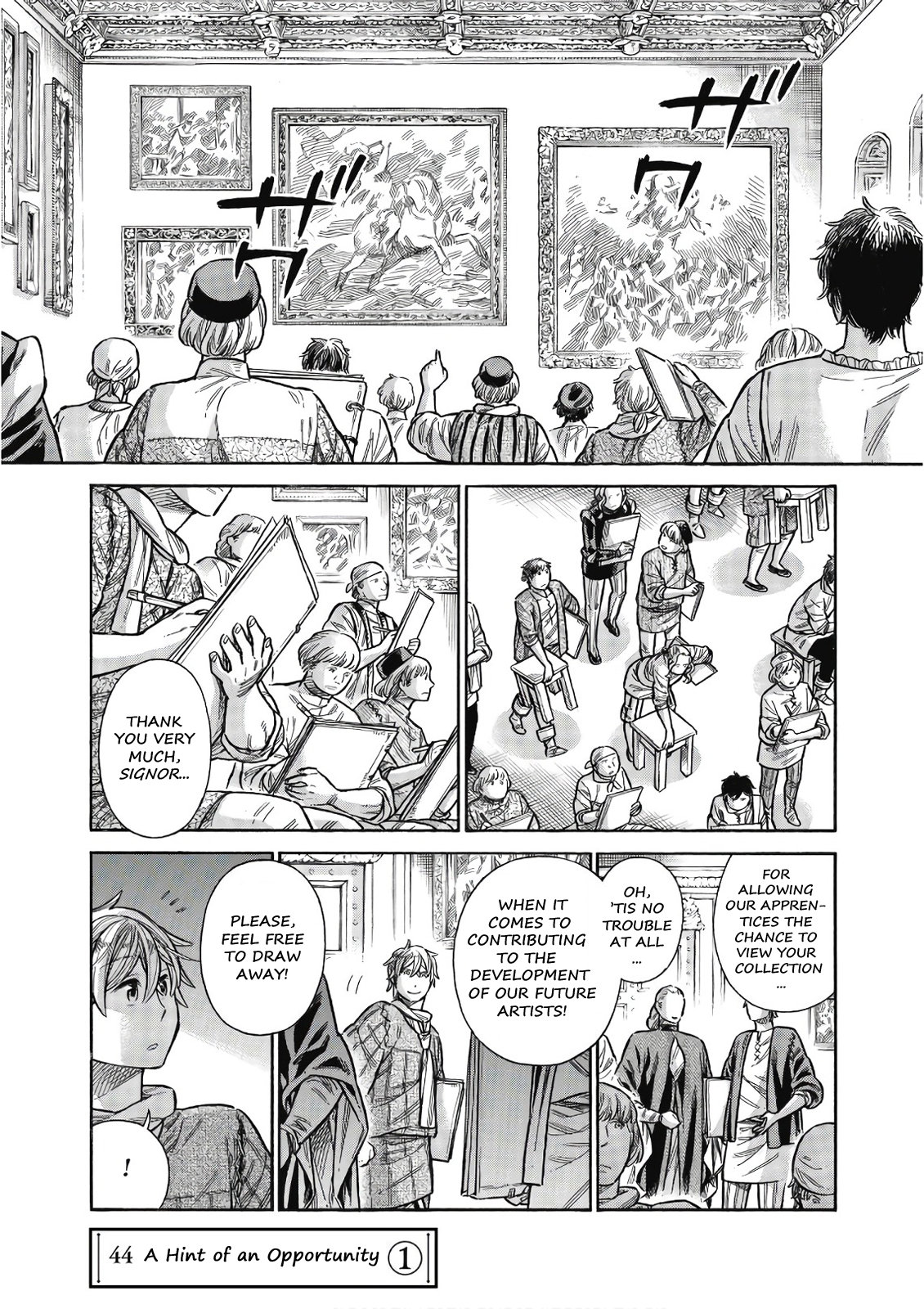 Arte Chapter 44 page 2 - Chapter 44: A Hint Of An Opportunity, Part 1