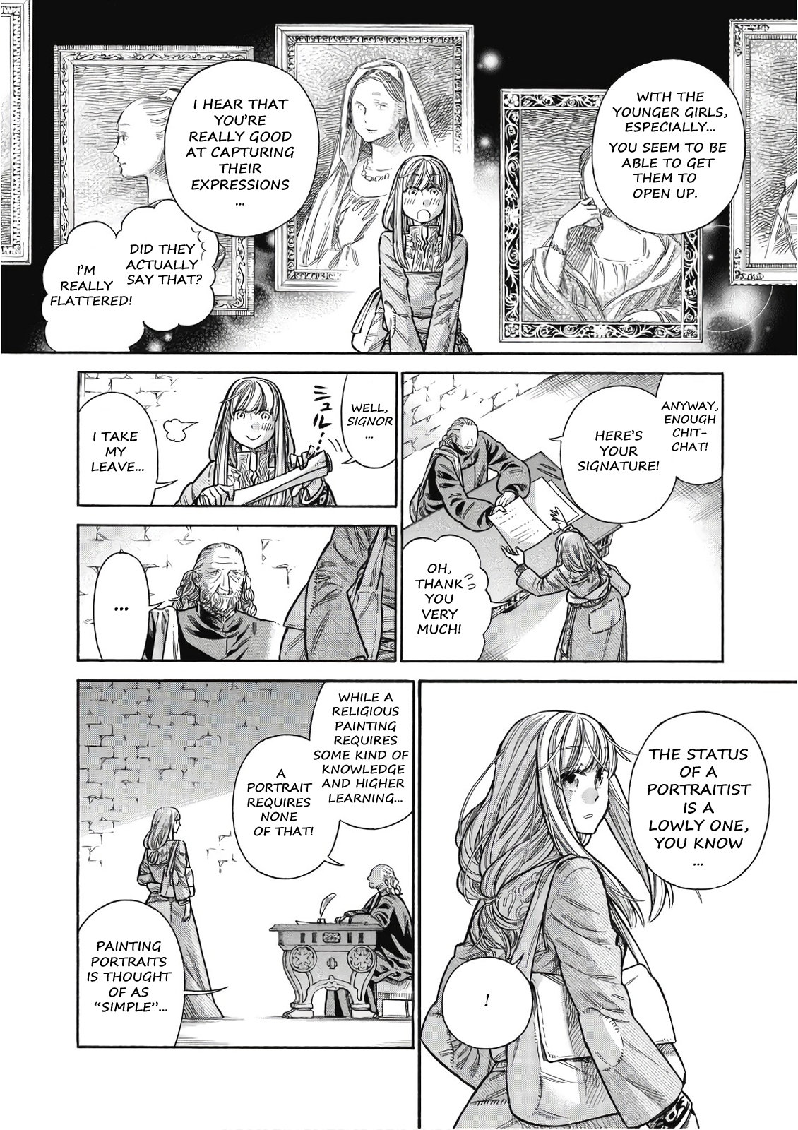 Arte Chapter 44 page 27 - Chapter 44: A Hint Of An Opportunity, Part 1
