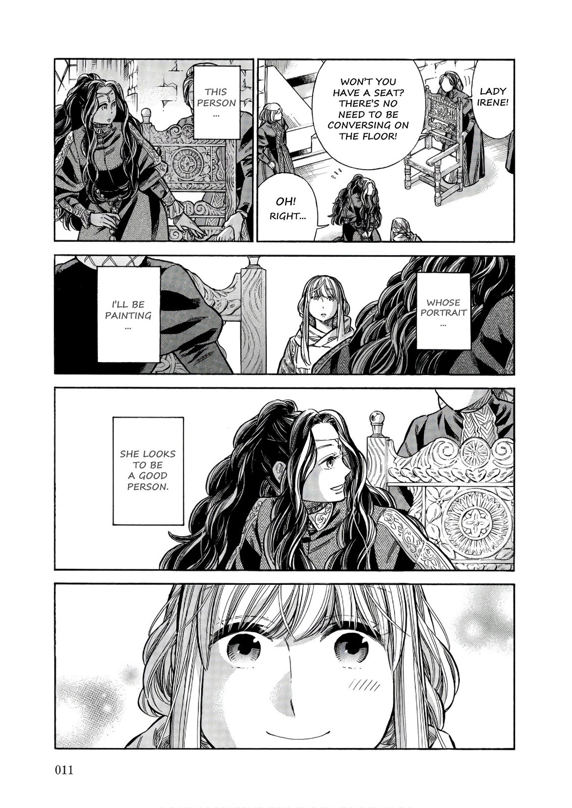 Arte Chapter 46 page 10 - Chapter 46: Lady Irene