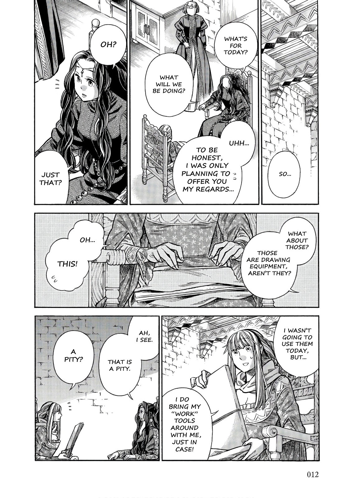 Arte Chapter 46 page 11 - Chapter 46: Lady Irene