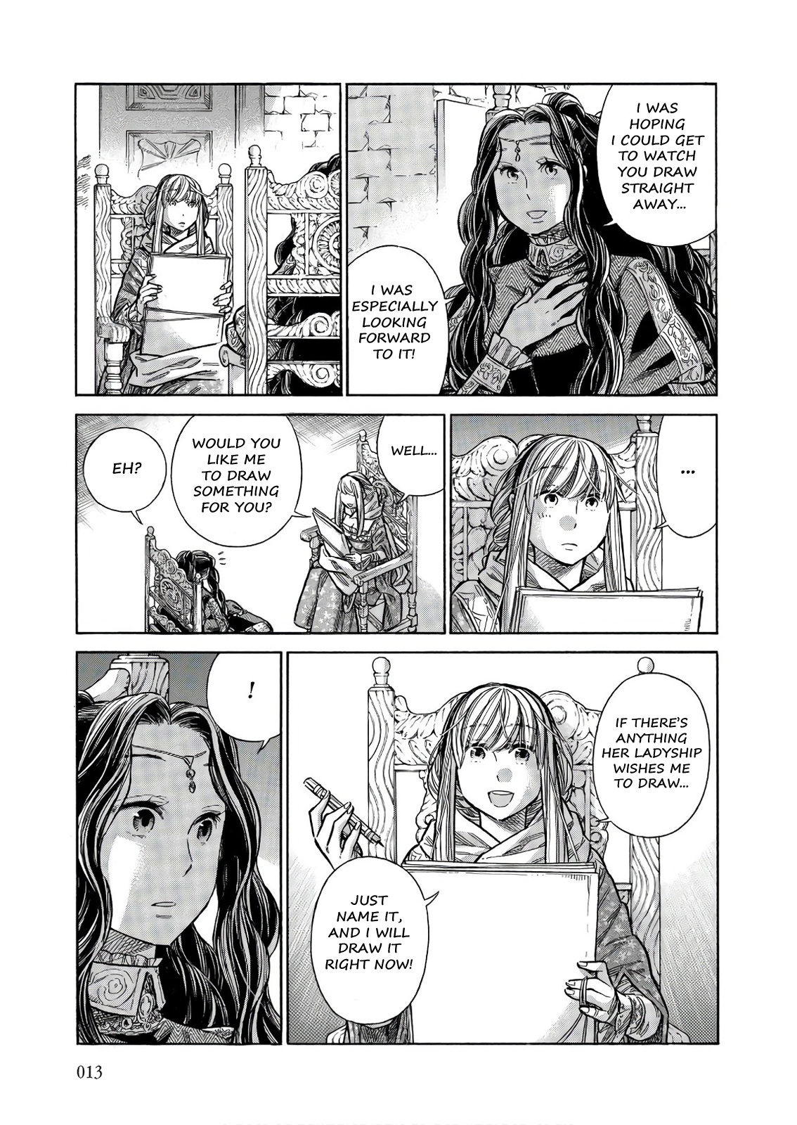 Arte Chapter 46 page 12 - Chapter 46: Lady Irene