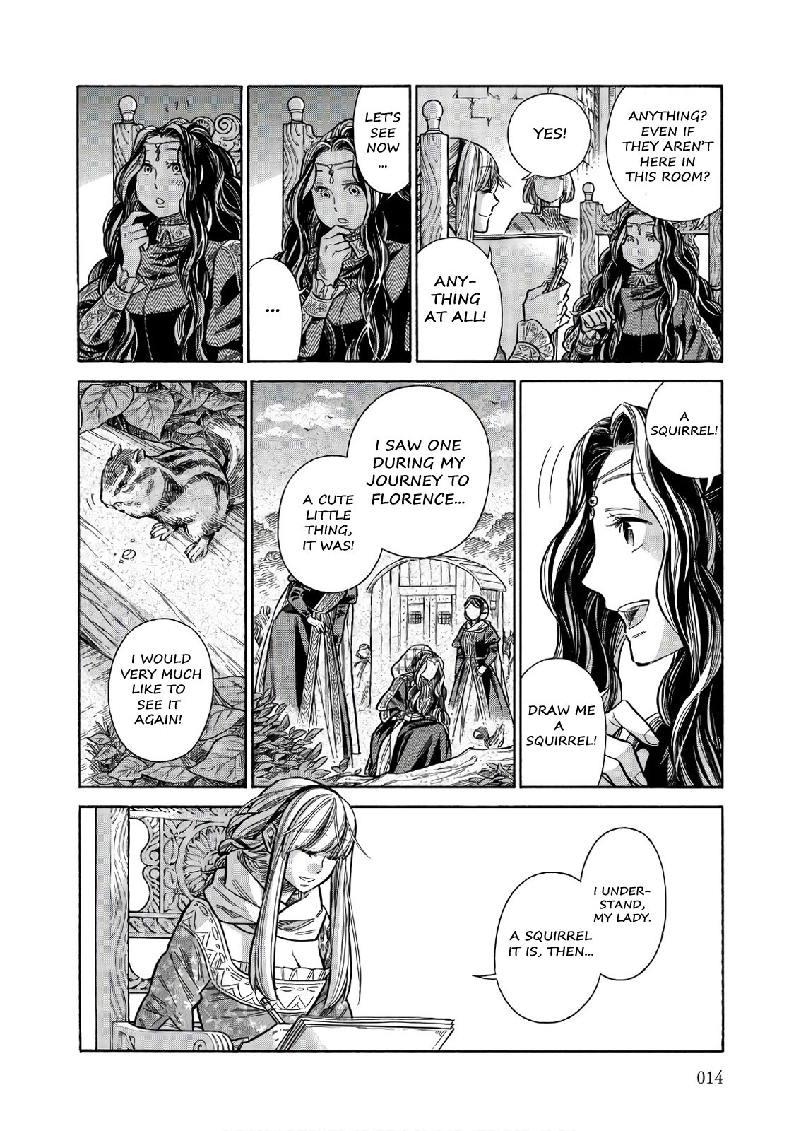 Arte Chapter 46 page 13 - Chapter 46: Lady Irene