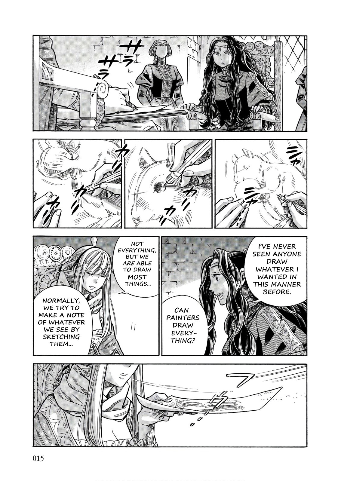 Arte Chapter 46 page 14 - Chapter 46: Lady Irene