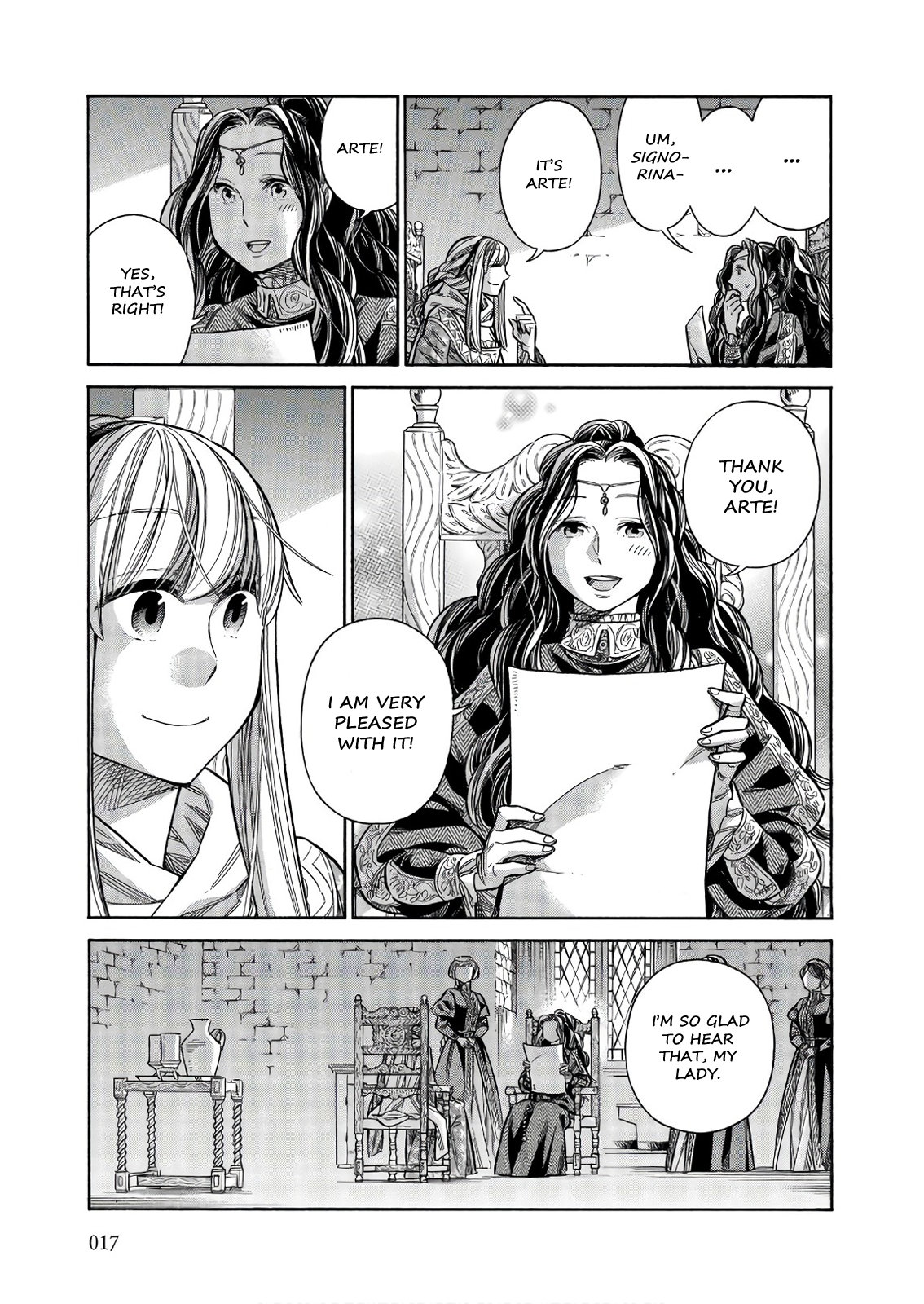 Arte Chapter 46 page 16 - Chapter 46: Lady Irene