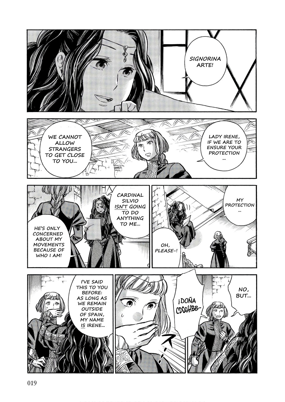 Arte Chapter 46 page 18 - Chapter 46: Lady Irene