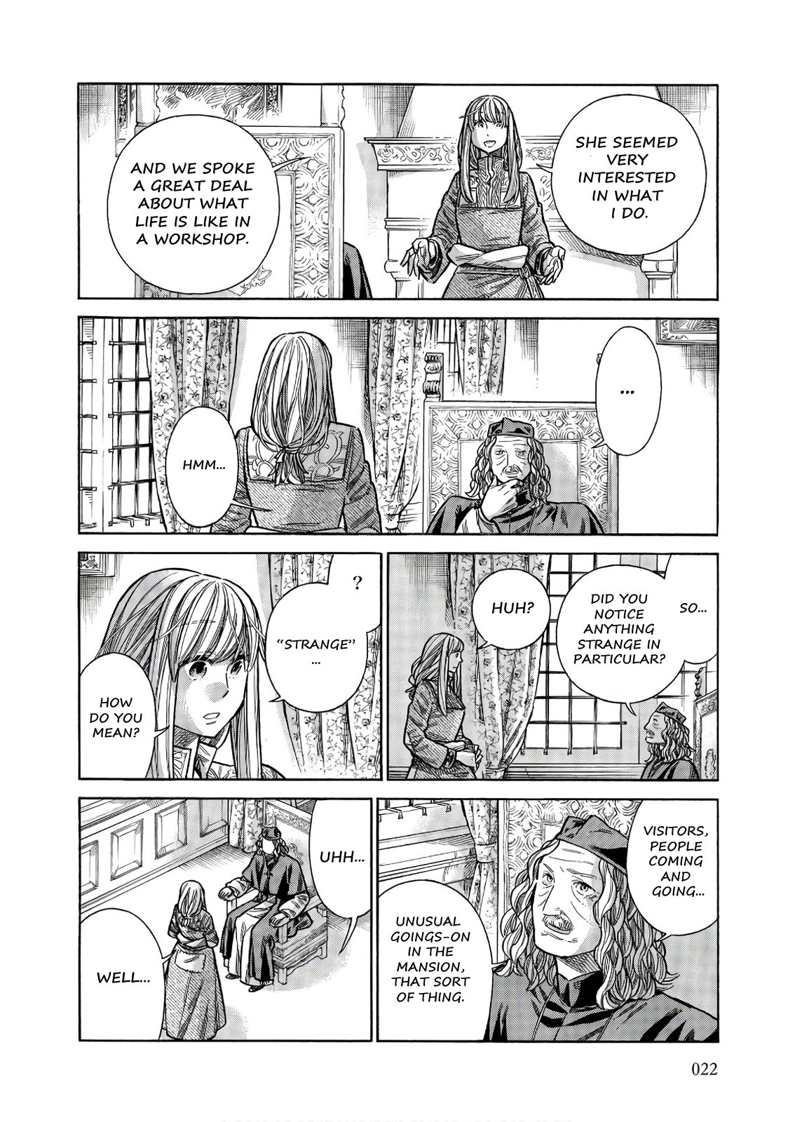 Arte Chapter 46 page 21 - Chapter 46: Lady Irene