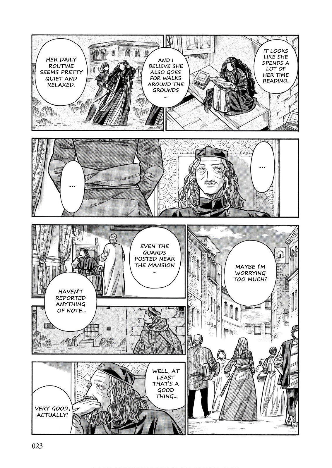 Arte Chapter 46 page 22 - Chapter 46: Lady Irene