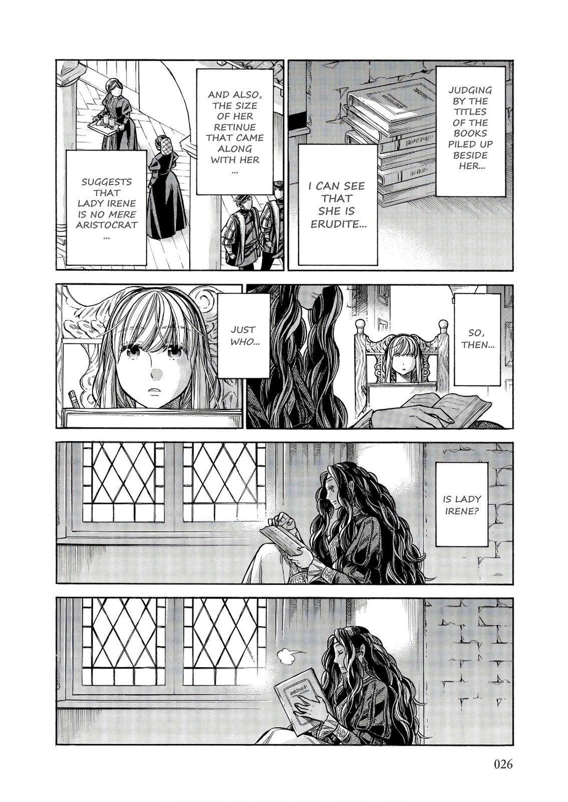 Arte Chapter 46 page 25 - Chapter 46: Lady Irene