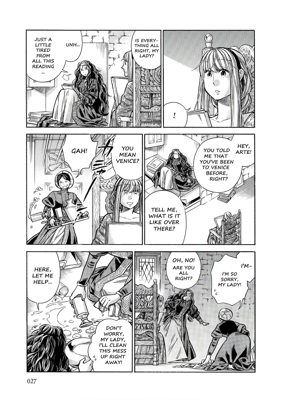 Arte Chapter 46 page 26 - Chapter 46: Lady Irene