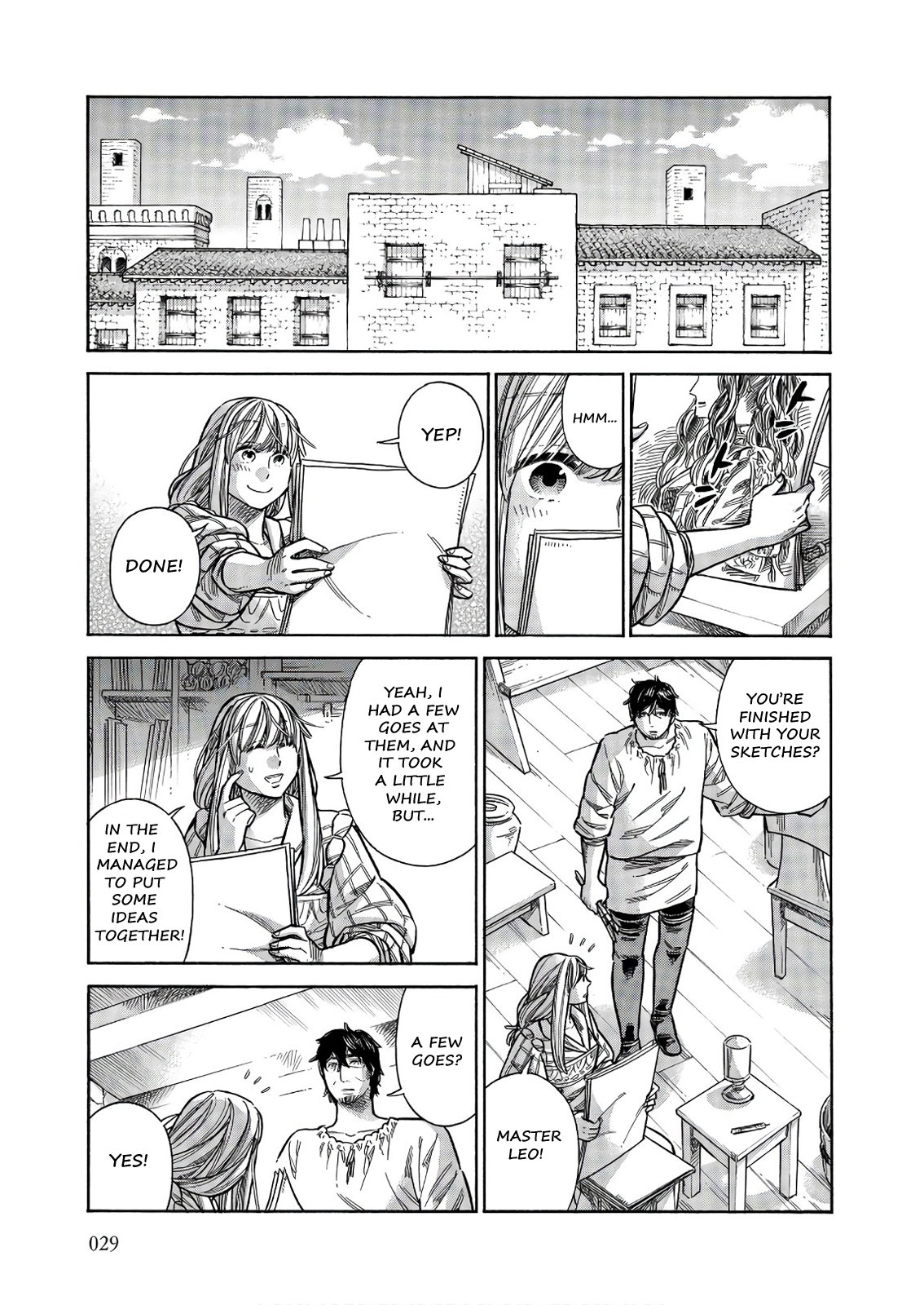 Arte Chapter 46 page 28 - Chapter 46: Lady Irene
