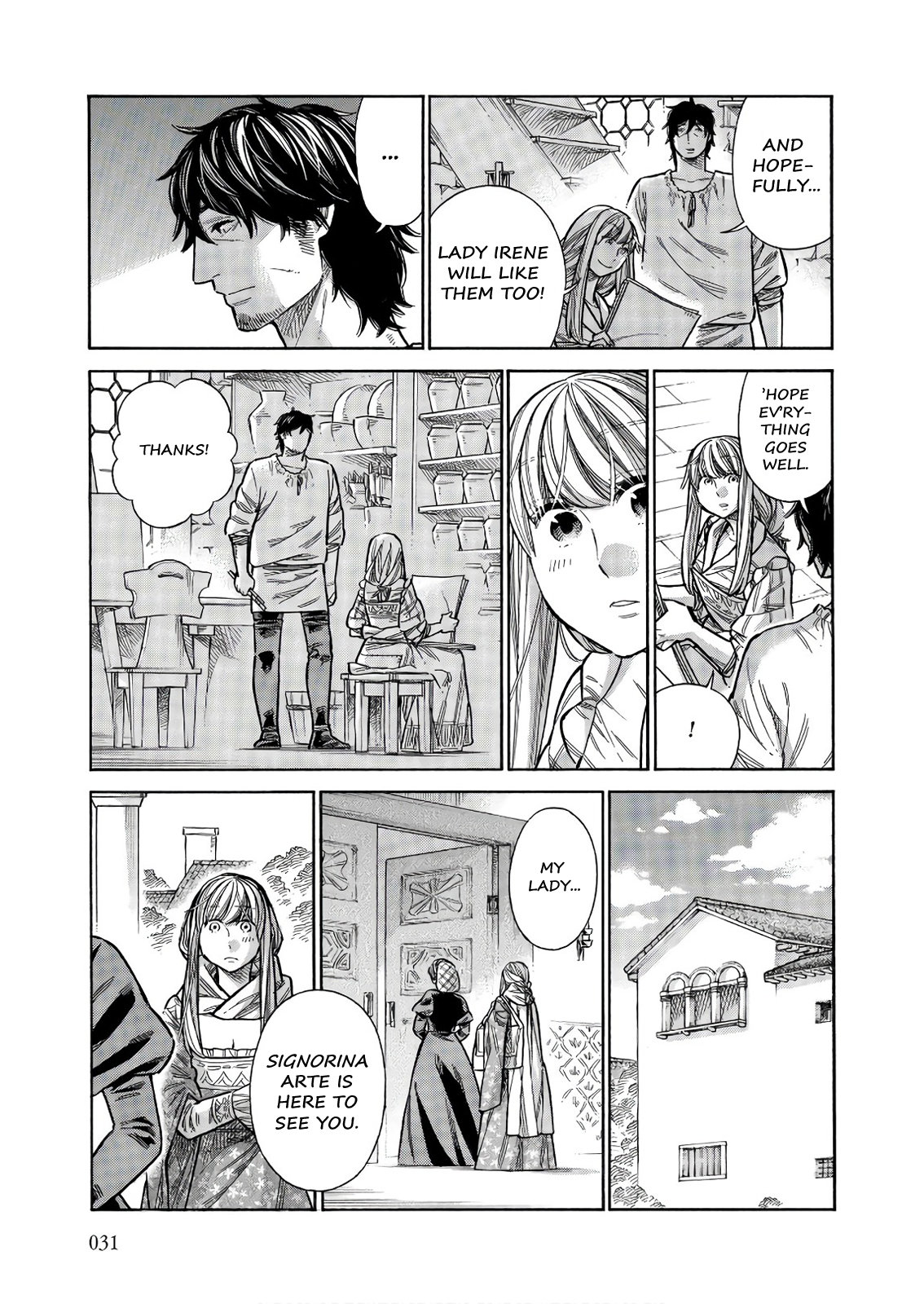 Arte Chapter 46 page 30 - Chapter 46: Lady Irene