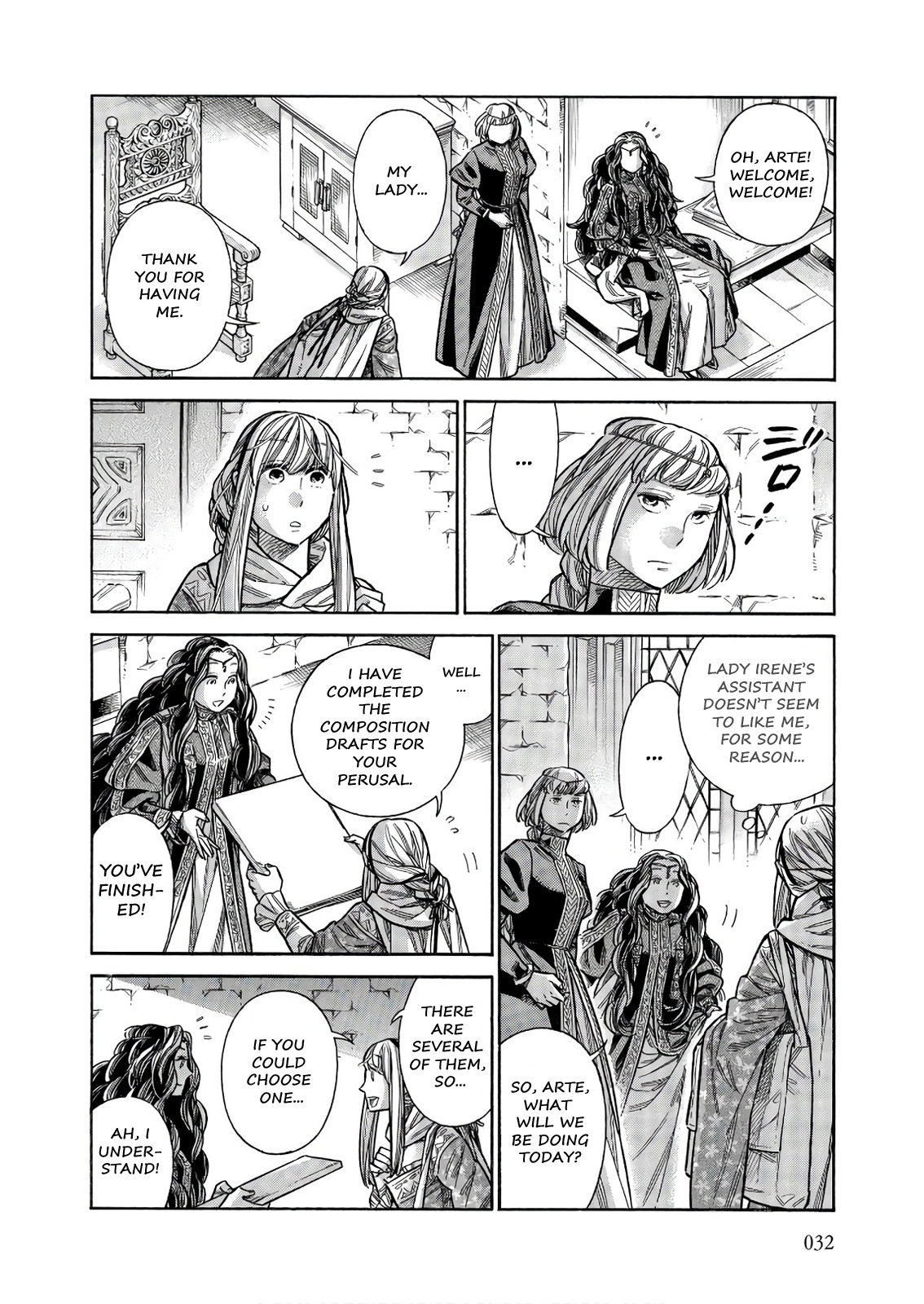 Arte Chapter 46 page 31 - Chapter 46: Lady Irene