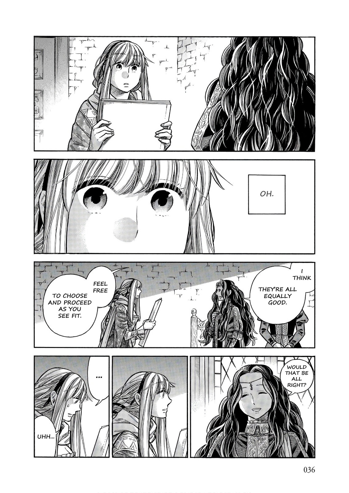 Arte Chapter 46 page 35 - Chapter 46: Lady Irene