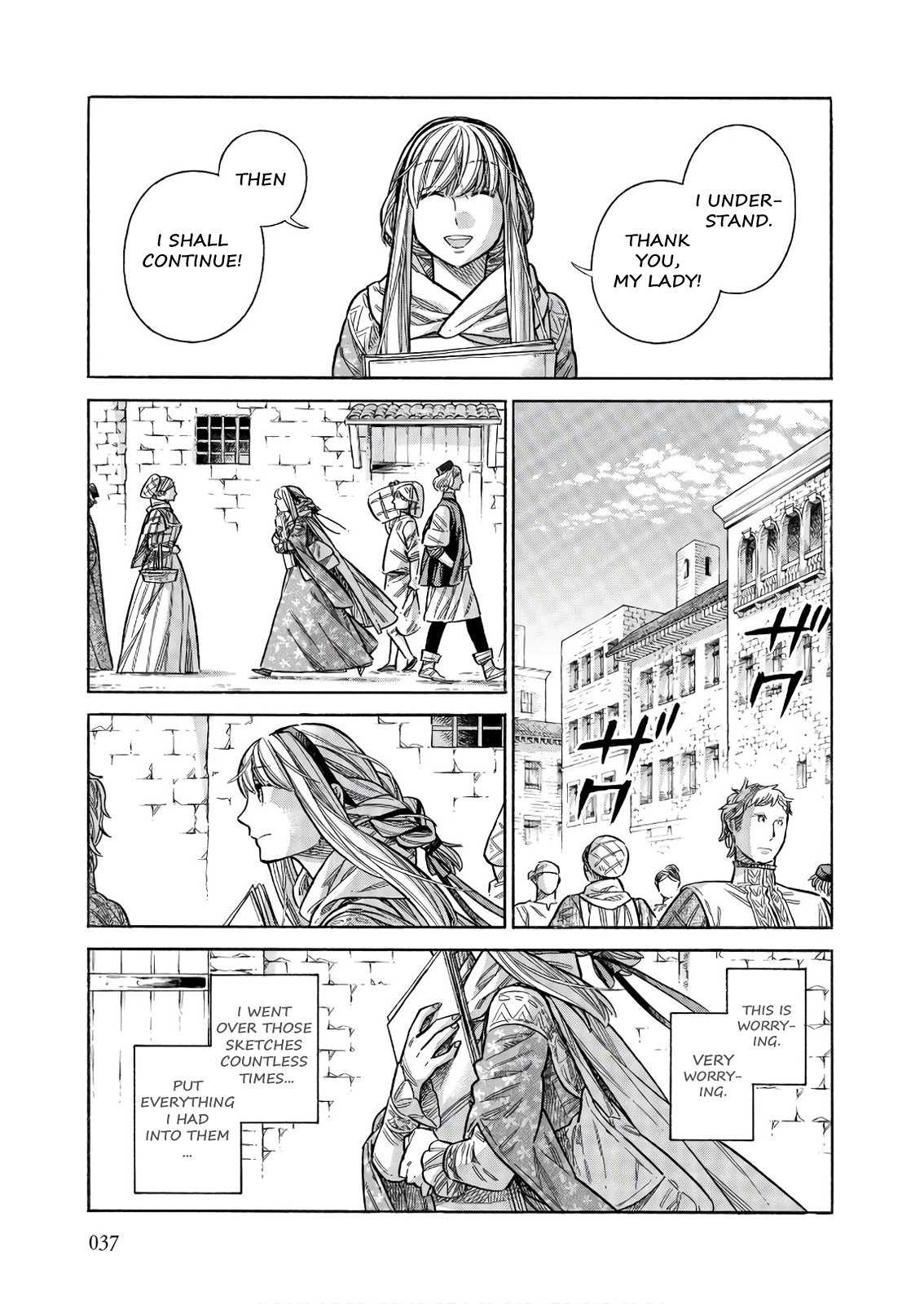 Arte Chapter 46 page 36 - Chapter 46: Lady Irene