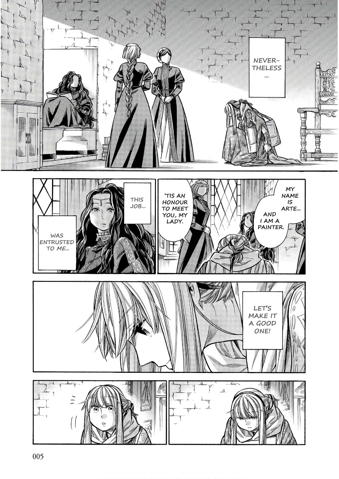 Arte Chapter 46 page 4 - Chapter 46: Lady Irene
