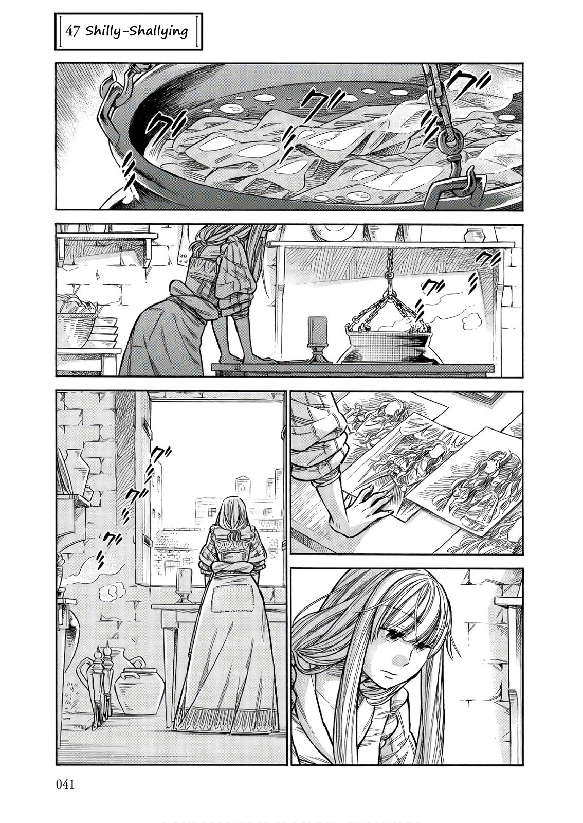 Arte Chapter 47 page 2 - Chapter 47: Shilly-Shallying