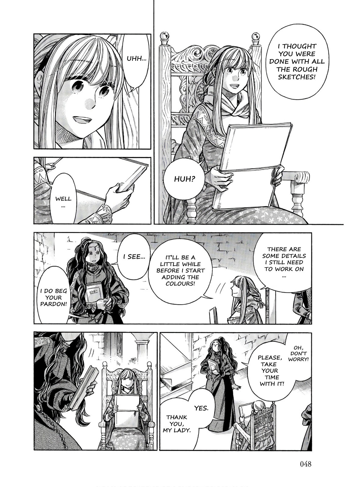 Arte Chapter 47 page 9 - Chapter 47: Shilly-Shallying