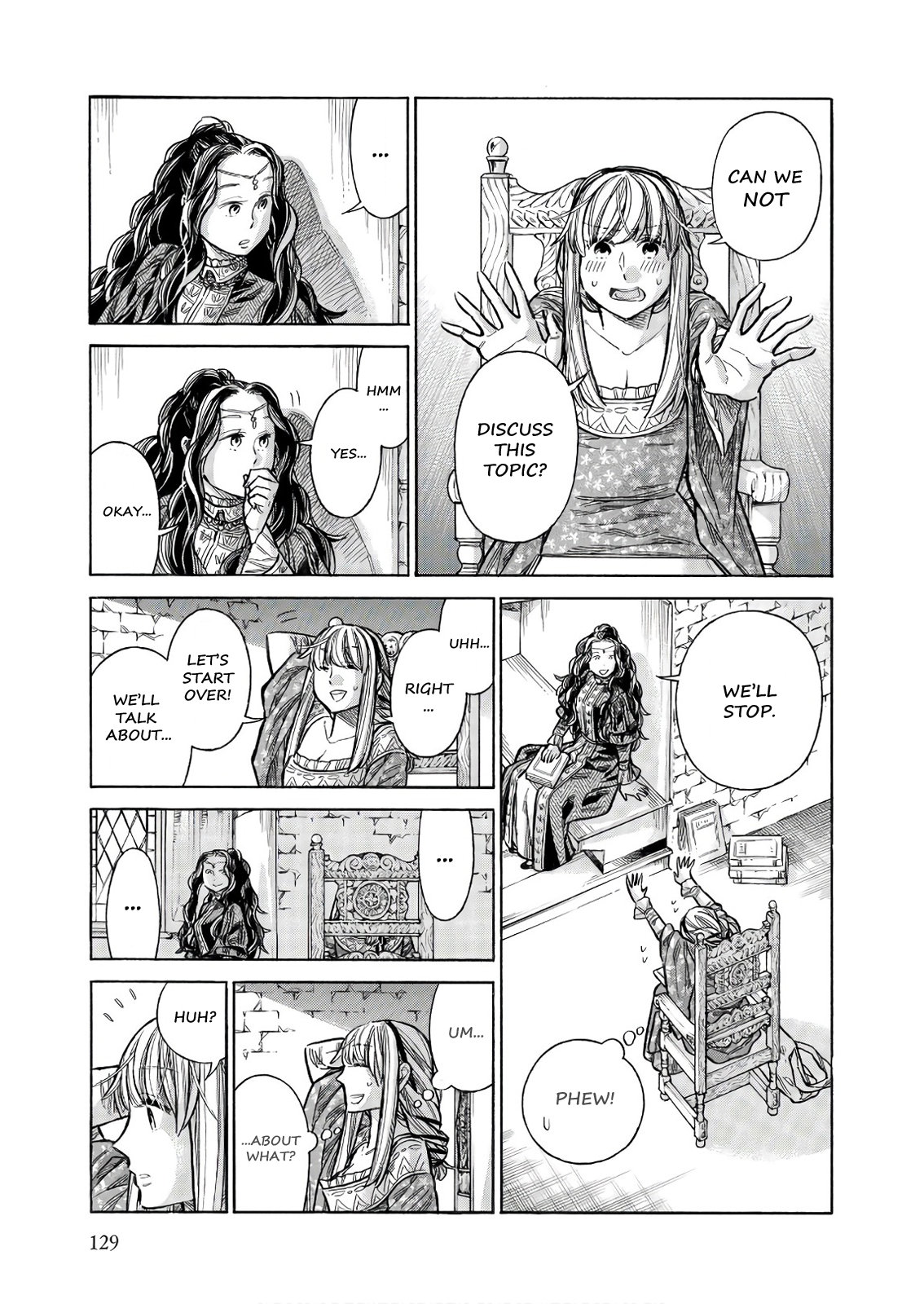 Arte Chapter 49 page 18 - Chapter 49: The Letter