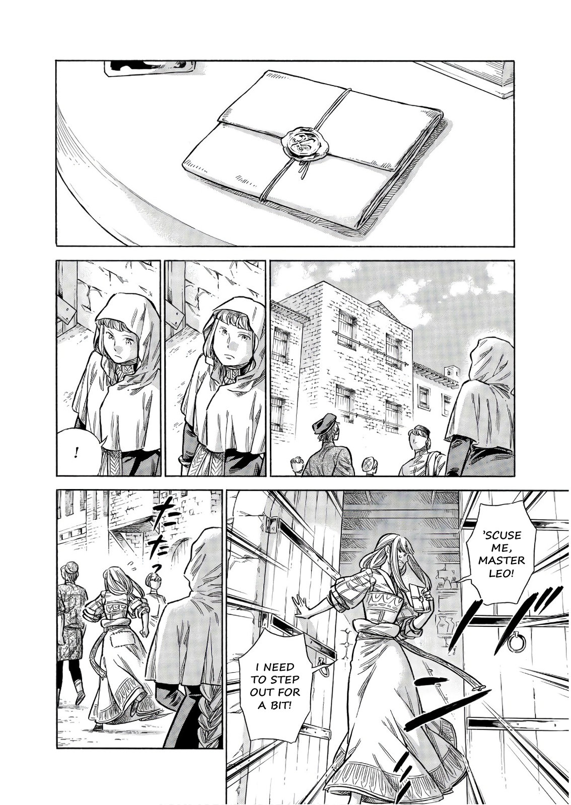 Arte Chapter 49 page 29 - Chapter 49: The Letter