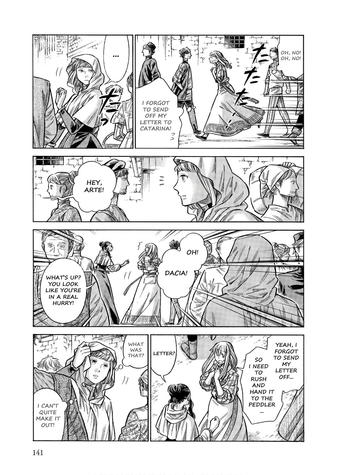 Arte Chapter 49 page 30 - Chapter 49: The Letter
