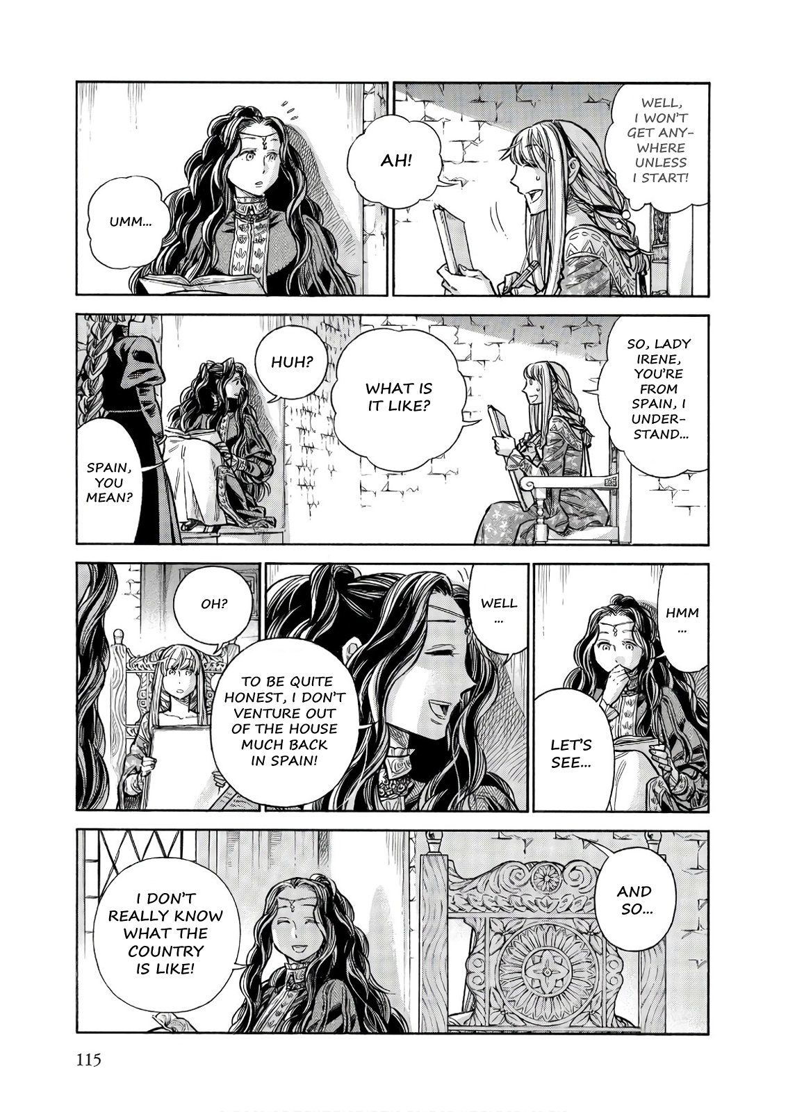 Arte Chapter 49 page 4 - Chapter 49: The Letter