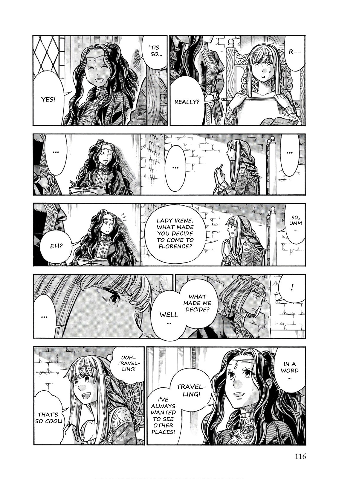 Arte Chapter 49 page 5 - Chapter 49: The Letter
