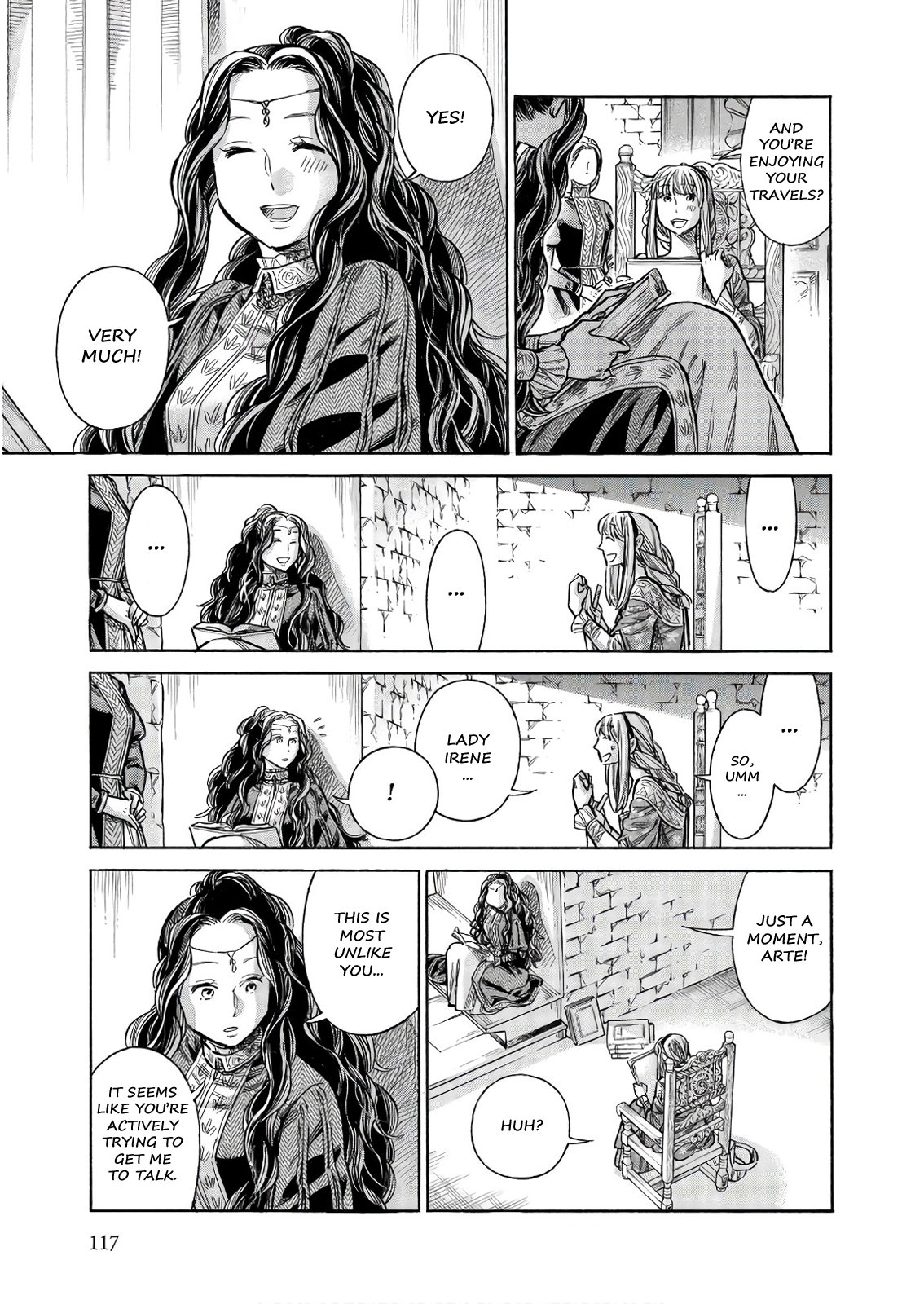 Arte Chapter 49 page 6 - Chapter 49: The Letter
